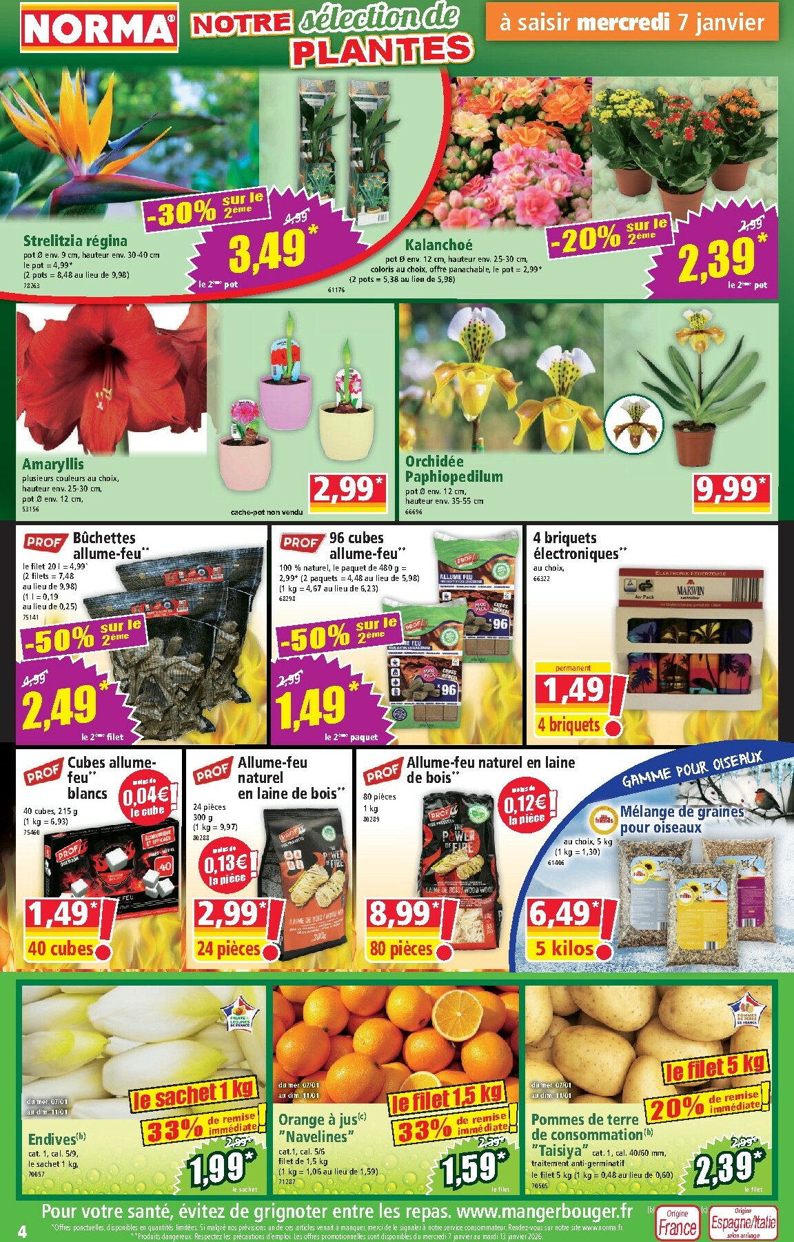 norma - Catalogue NORMA valable du 07/01 au 13/01 - page: 4