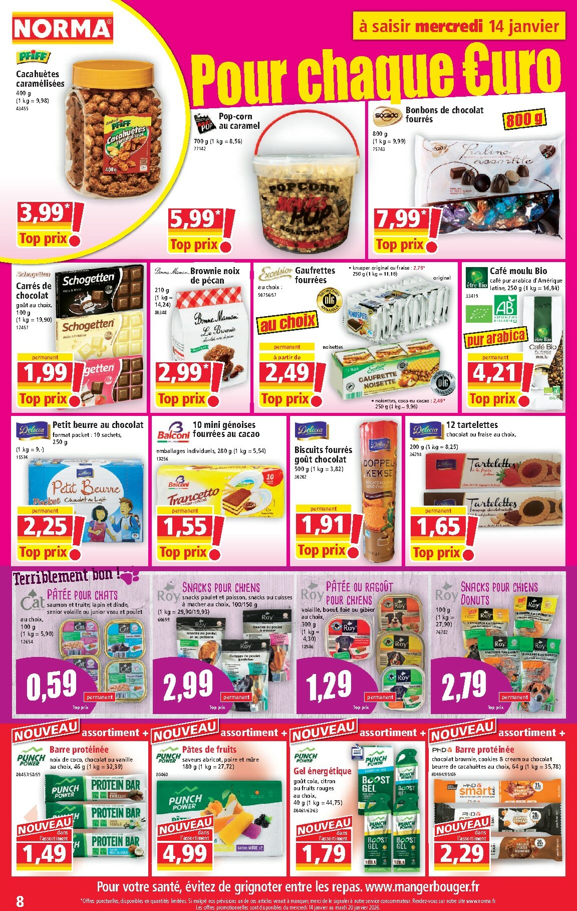 norma - Catalogue NORMA valable du 14/01 au 20/01 - page: 8