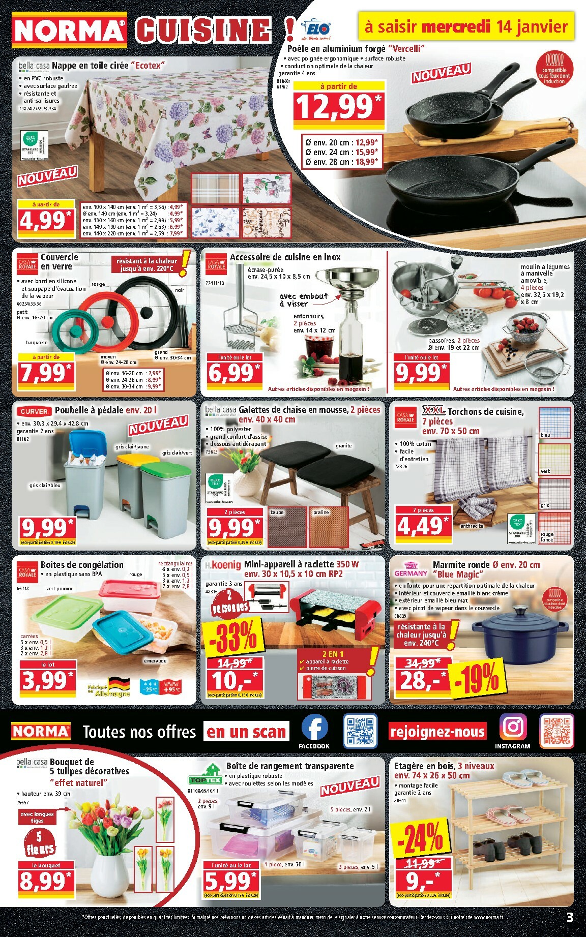 norma - Catalogue NORMA valable du 14/01 au 20/01 - page: 3
