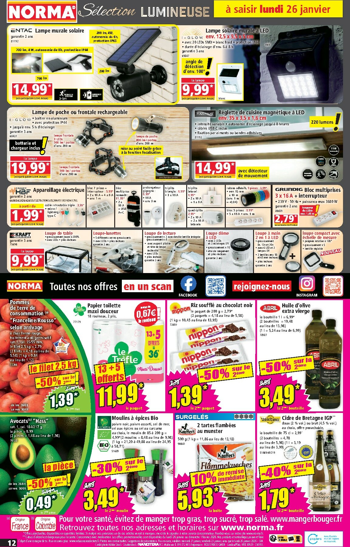 norma - Catalogue NORMA valable du 21/01 au 27/01 - page: 12