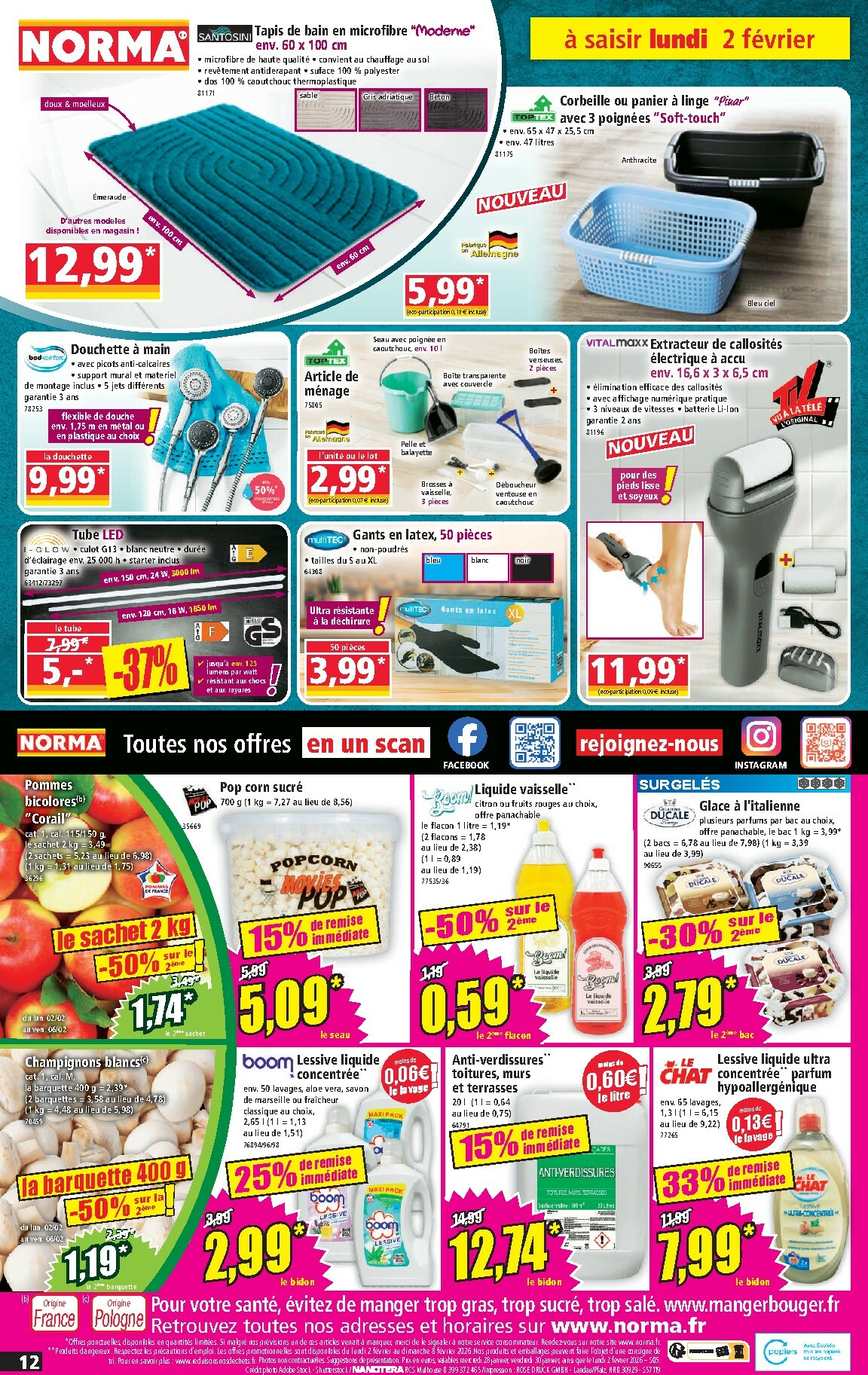 norma - Catalogue NORMA valable du 28/01 au 03/02 - page: 12