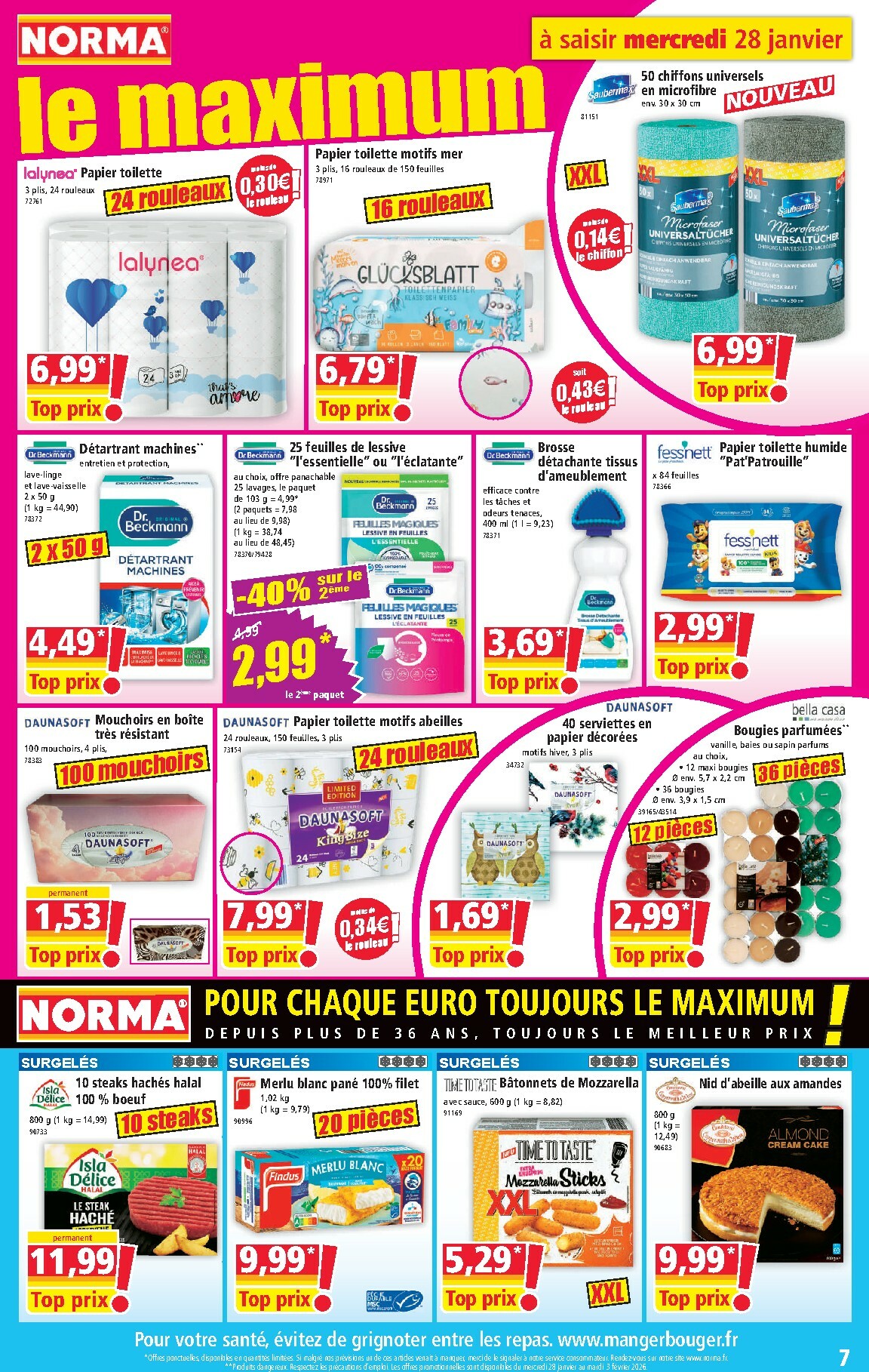 norma - Catalogue NORMA valable du 28/01 au 03/02 - page: 7