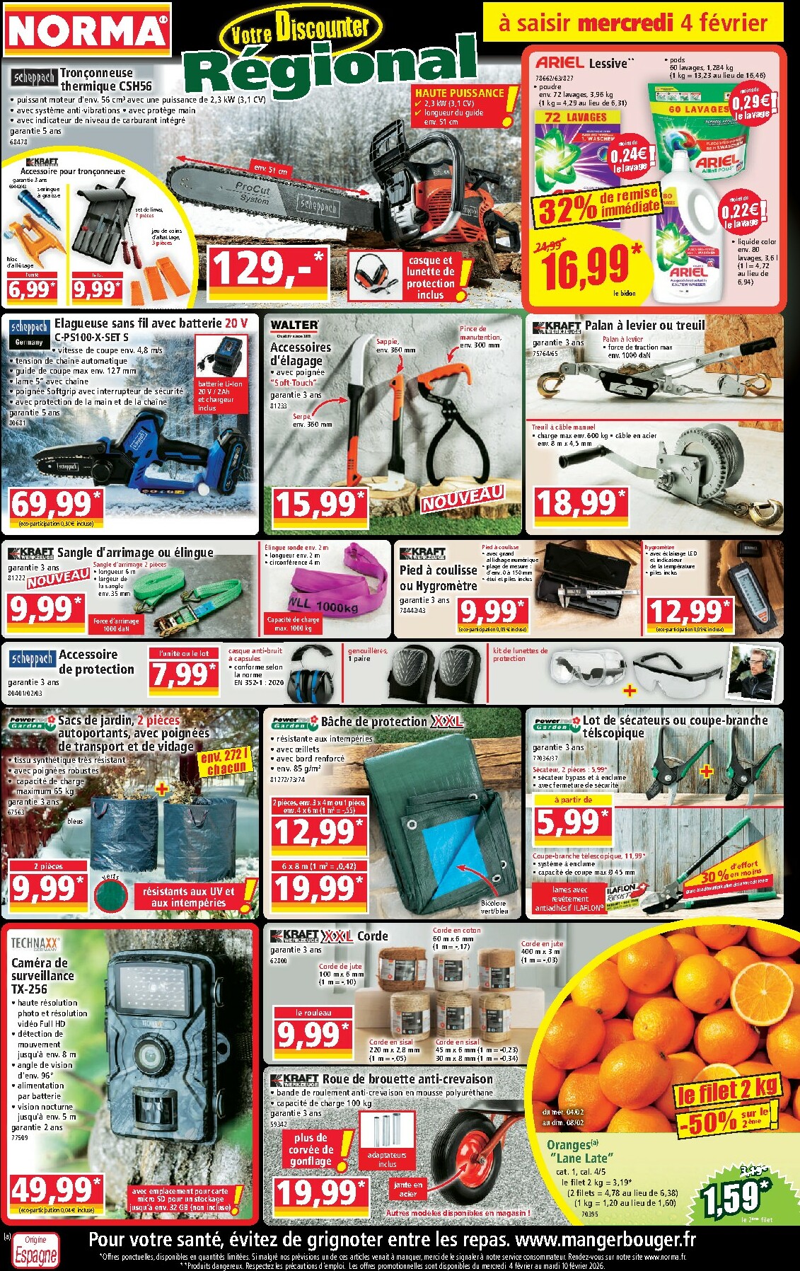 norma - Catalogue NORMA valable du 04/02 au 10/02