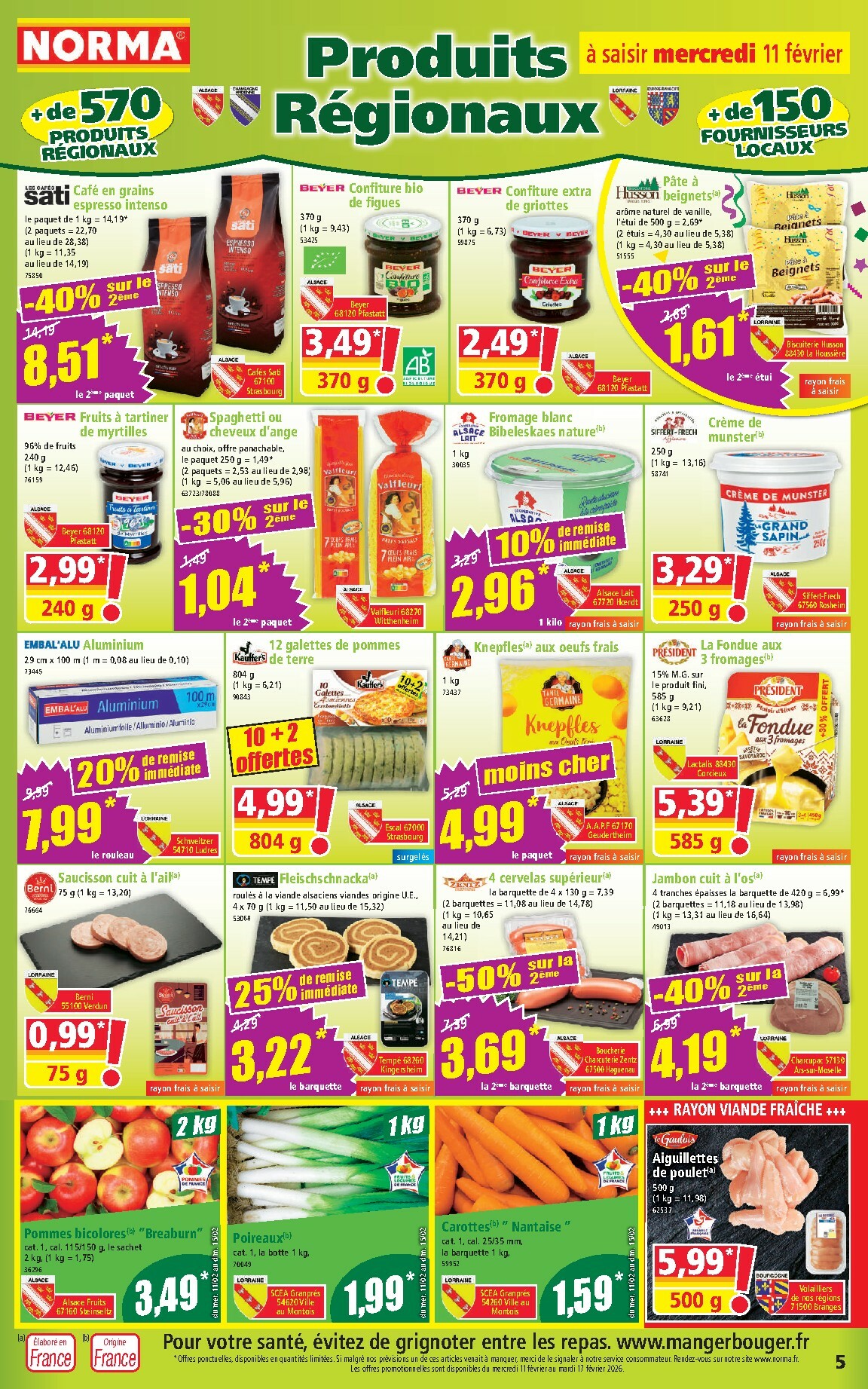 norma - Catalogue NORMA valable du 11/02/2026 au 17/02/2026 - page: 5