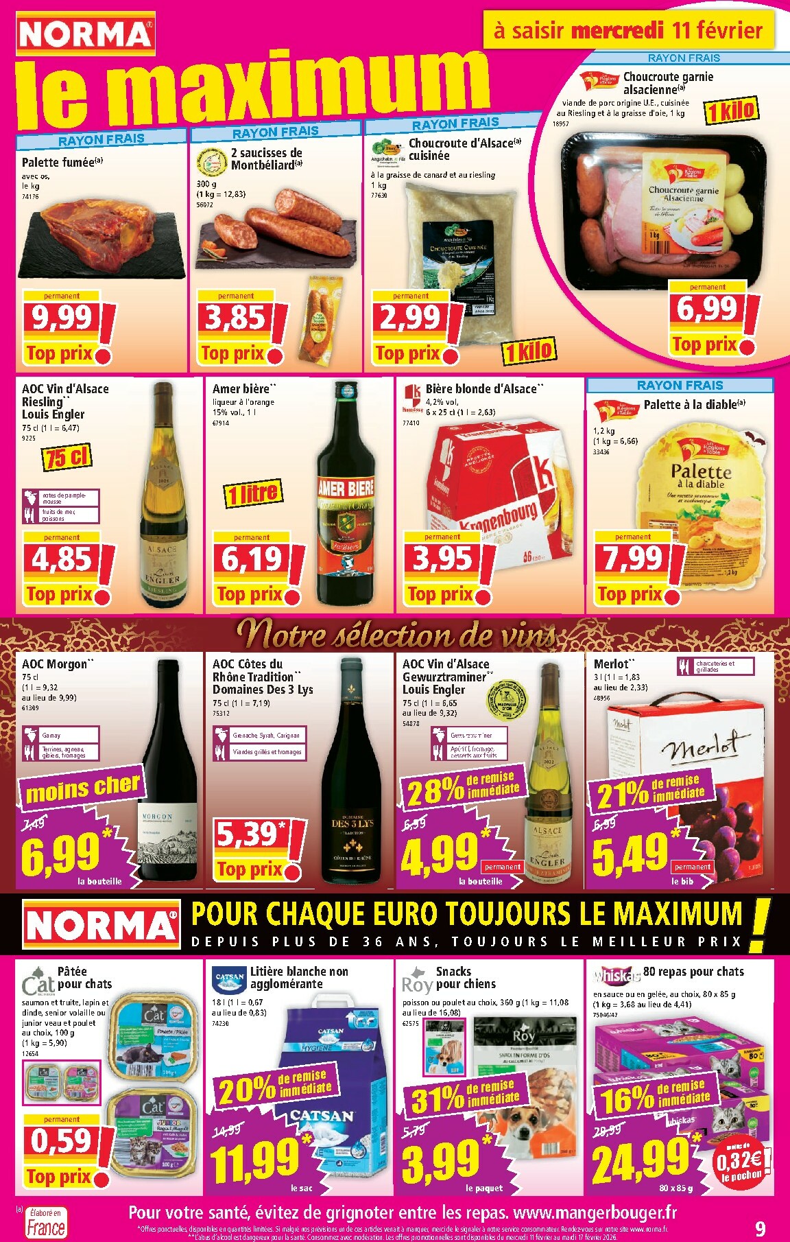 norma - Catalogue NORMA valable du 11/02/2026 au 17/02/2026 - page: 9