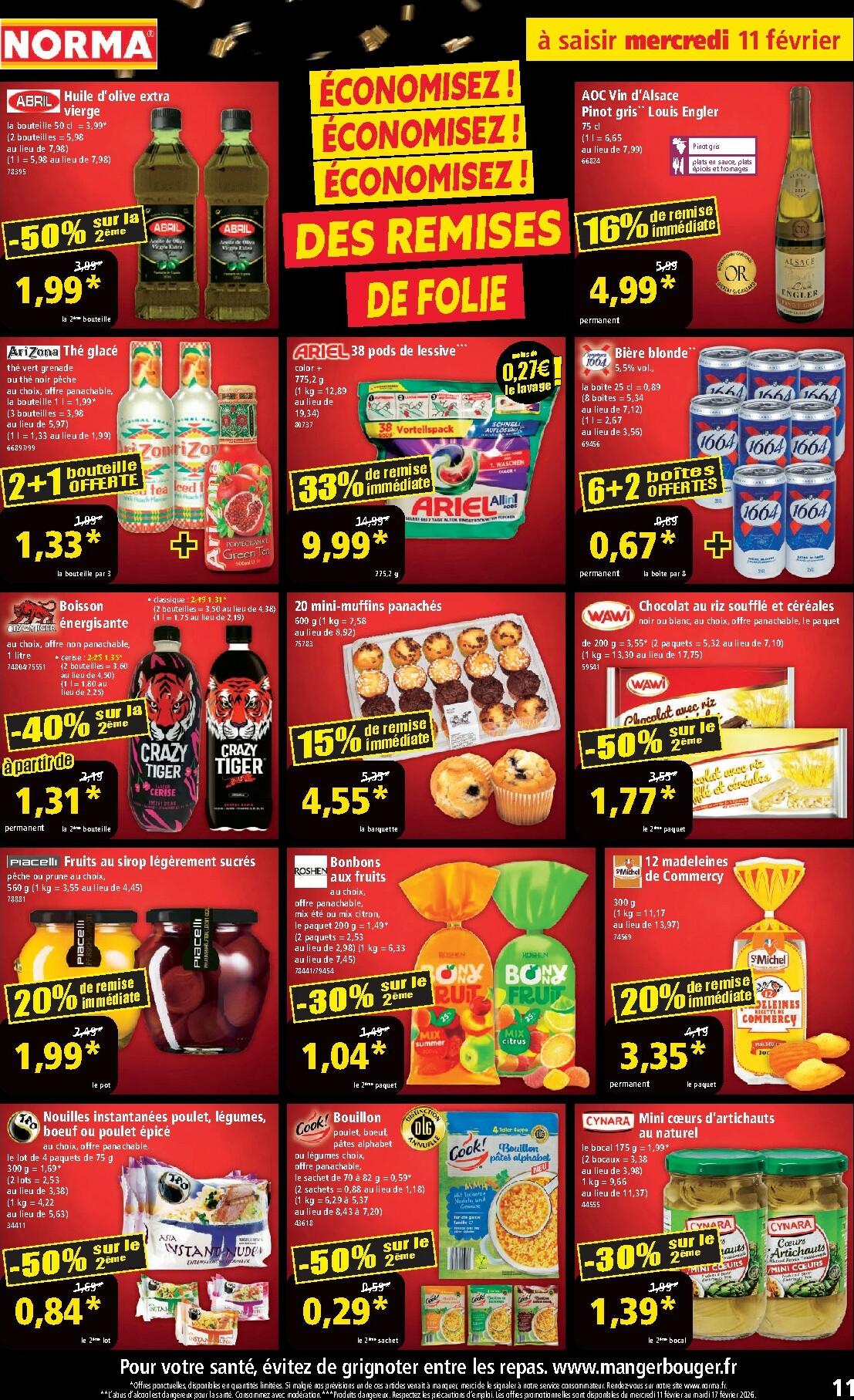 norma - Catalogue NORMA valable du 11/02/2026 au 17/02/2026 - page: 11