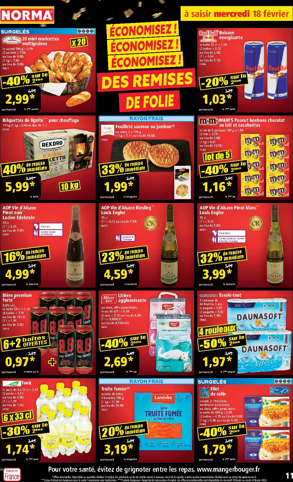 norma - Catalogue NORMA valable du 18/02/2026 au 24/02/2026 - page: 11