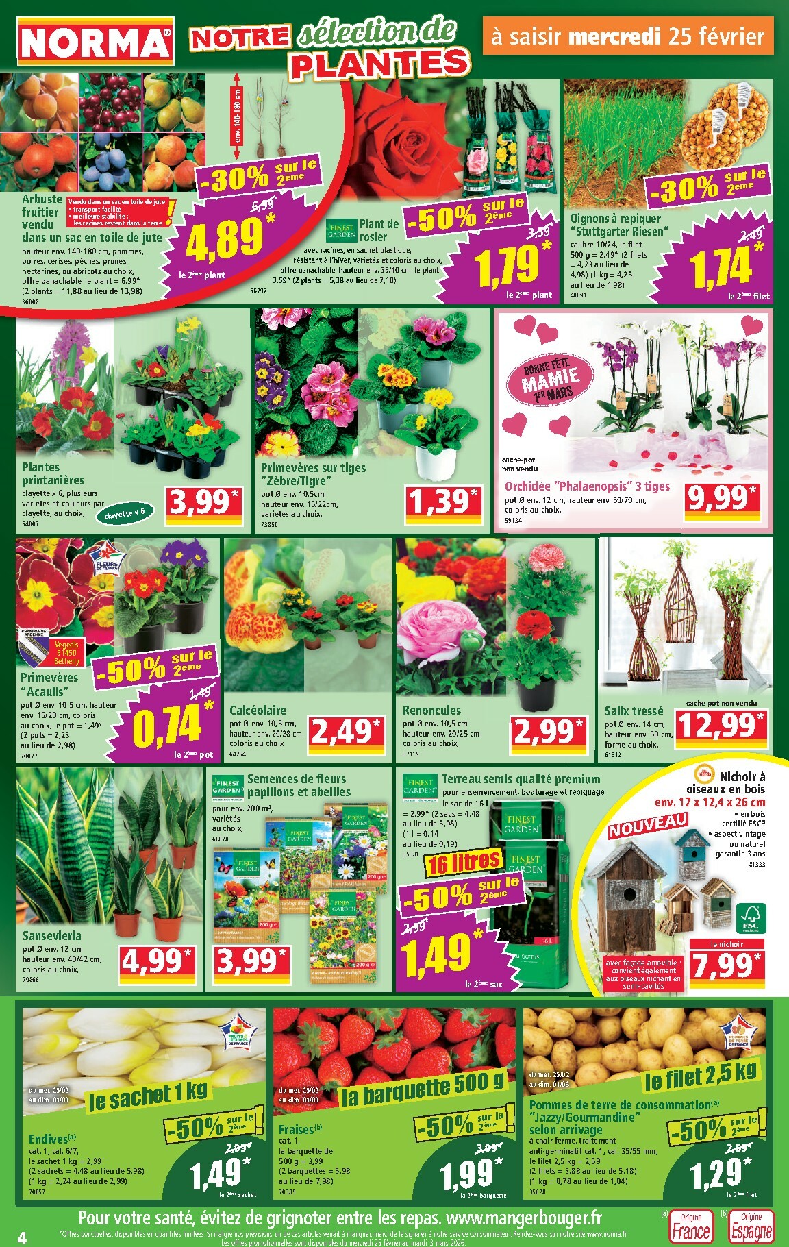norma - Catalogue NORMA valable du 25/02/2026 au 03/03/2026 - page: 4