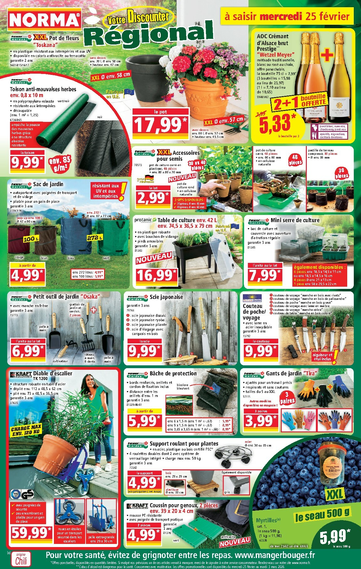 norma - Catalogue NORMA valable du 25/02/2026 au 03/03/2026