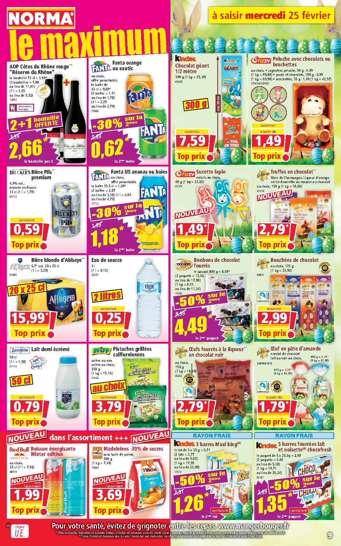 norma - Catalogue NORMA valable du 25/02/2026 au 03/03/2026 - page: 9