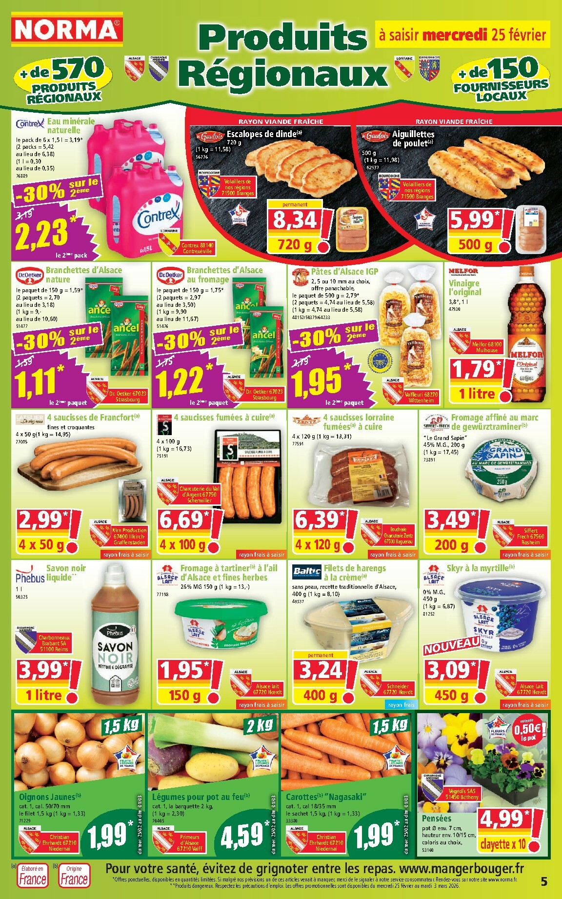 norma - Catalogue NORMA valable du 25/02/2026 au 03/03/2026 - page: 5