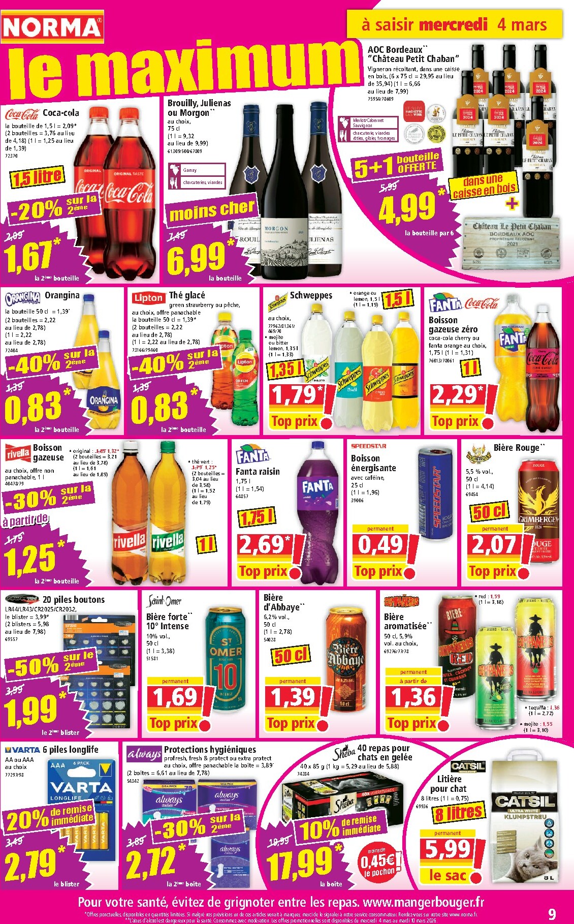 norma - Catalogue NORMA valable du 04/03/2026 au 10/03/2026 - page: 9