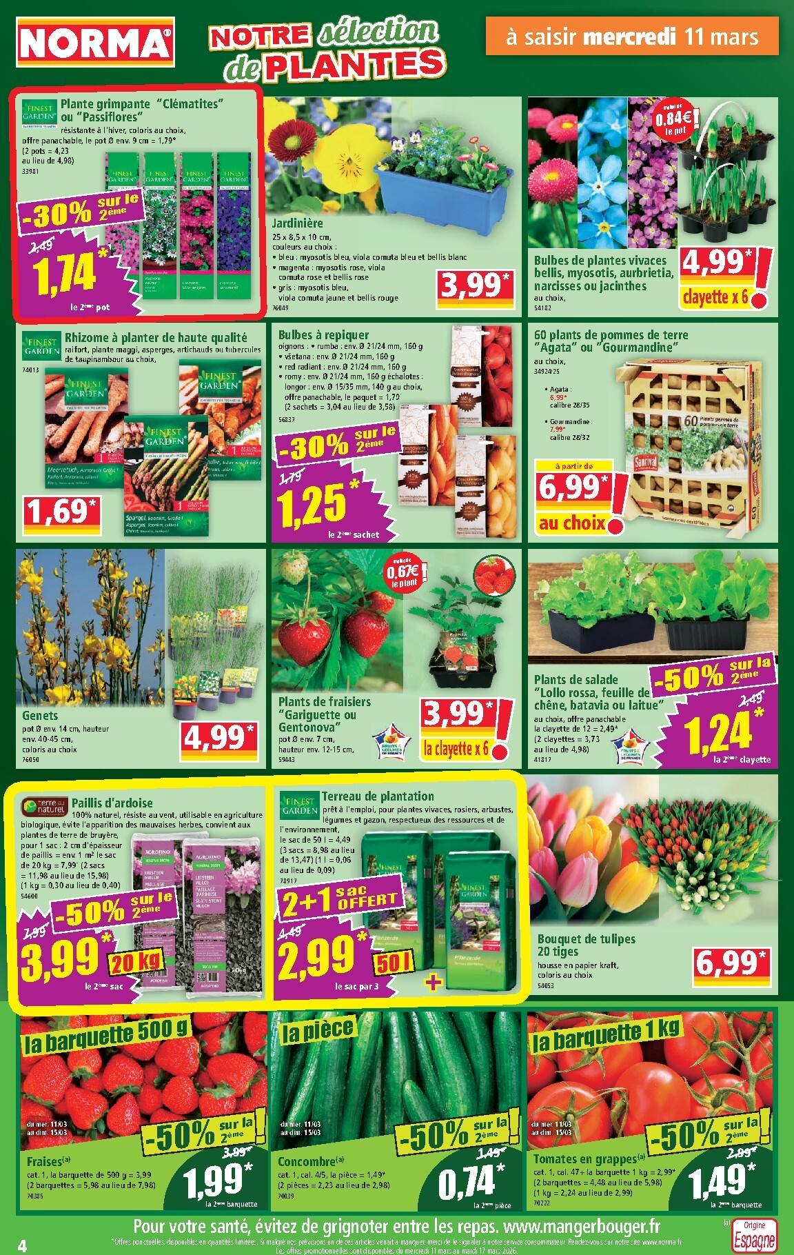 norma - Catalogue NORMA valable du 11/03/2026 au 17/03/2026 - page: 4