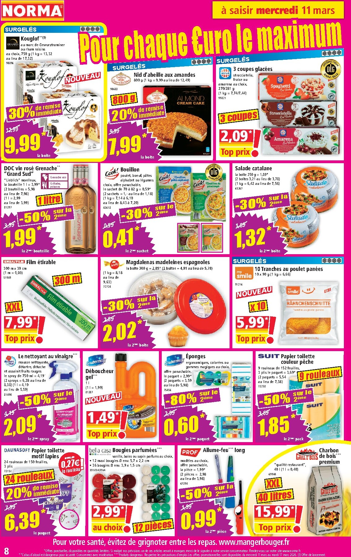 norma - Catalogue NORMA valable du 11/03/2026 au 17/03/2026 - page: 8