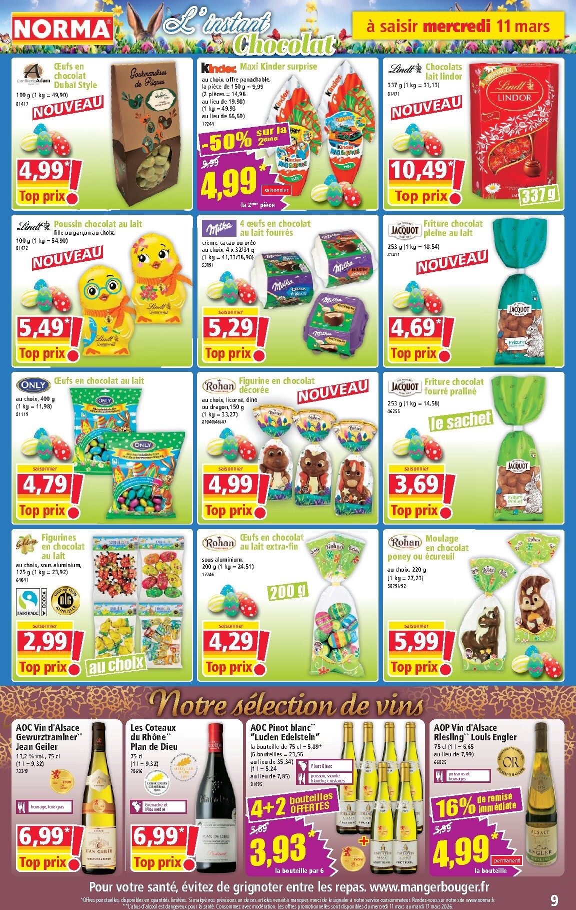norma - Catalogue NORMA valable du 11/03/2026 au 17/03/2026 - page: 9