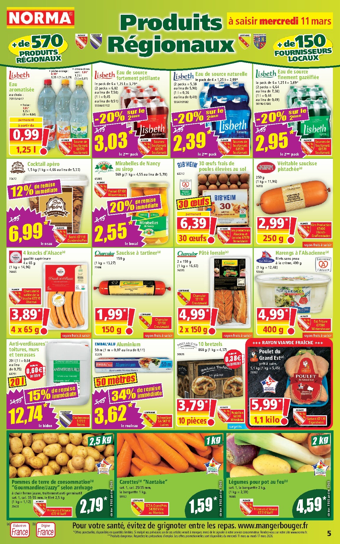 norma - Catalogue NORMA valable du 11/03/2026 au 17/03/2026 - page: 5