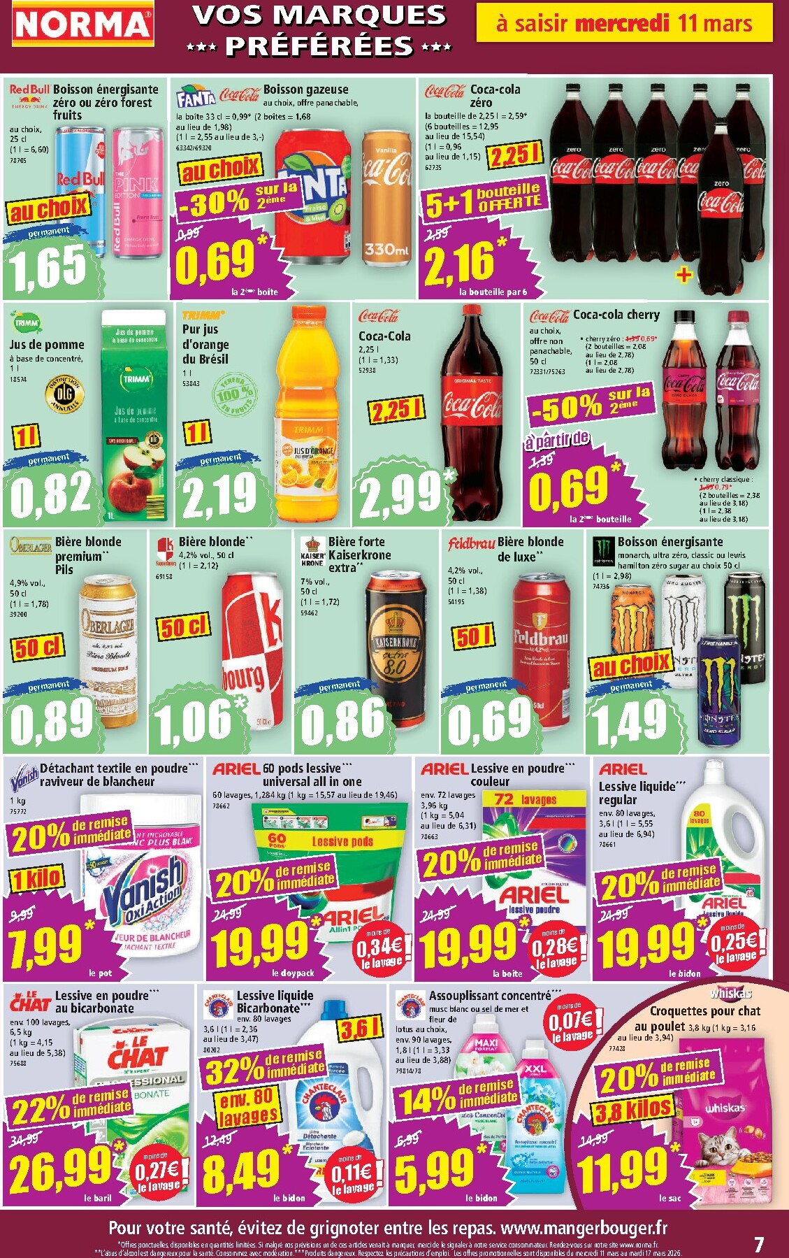 norma - Catalogue NORMA valable du 11/03/2026 au 17/03/2026 - page: 7