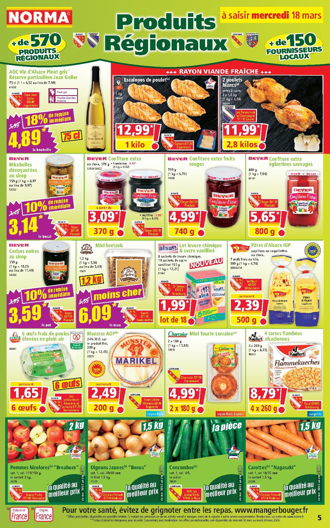 norma - Catalogue NORMA valable du 18/03/2026 au 24/03/2026 - page: 5