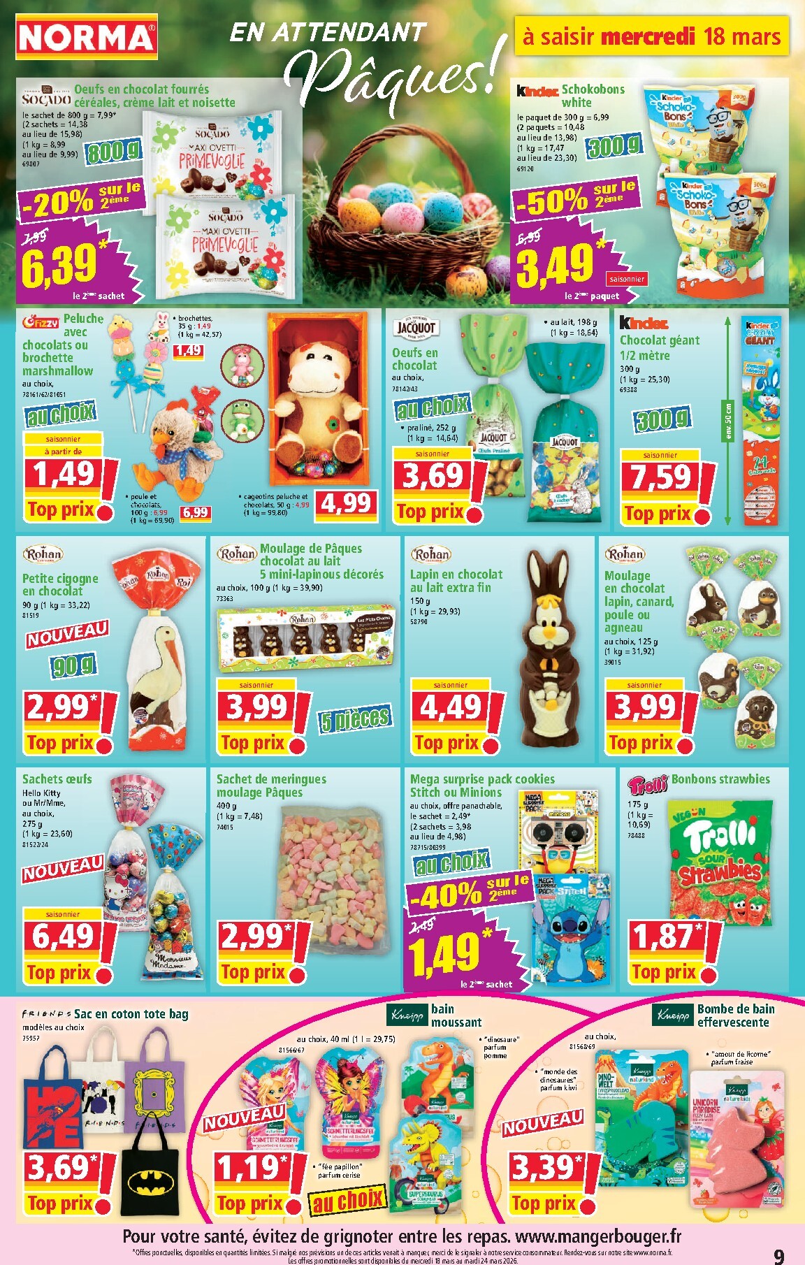 norma - Catalogue NORMA valable du 18/03/2026 au 24/03/2026 - page: 9
