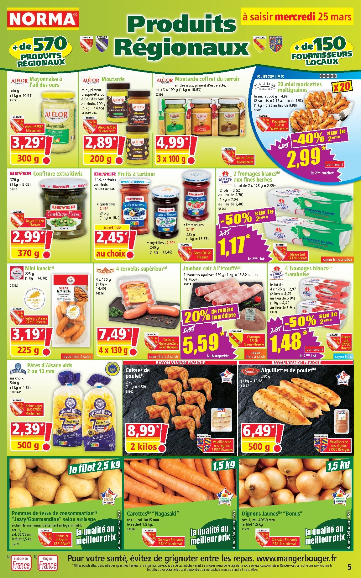 norma - Catalogue NORMA valable du 25/03/2026 au 31/03/2026 - page: 5