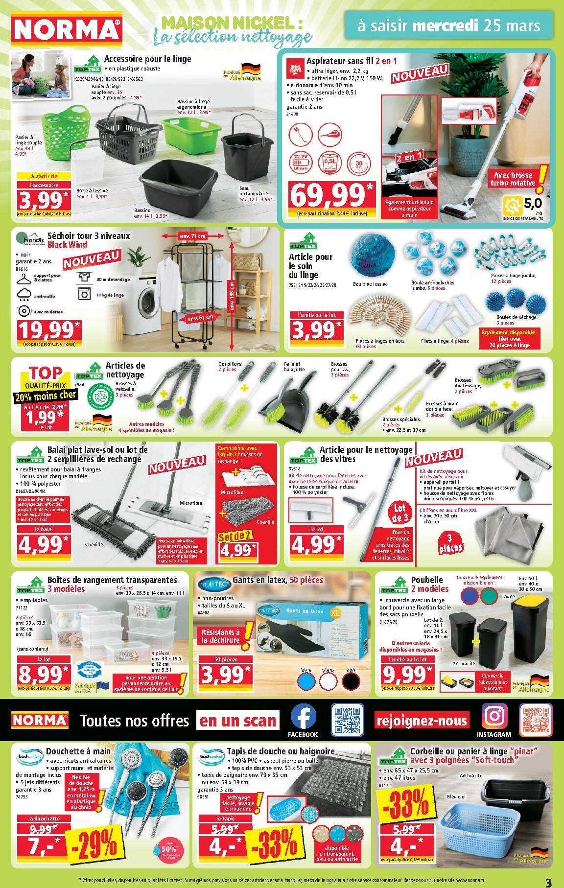 norma - Catalogue NORMA valable du 25/03/2026 au 31/03/2026 - page: 3