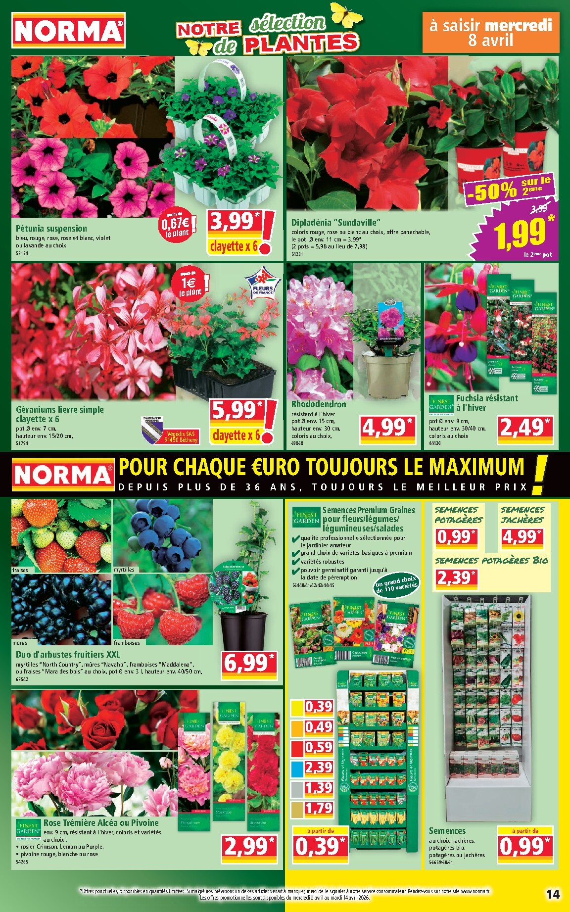 norma - Catalogue NORMA valable du 08/04/2026 au 14/04/2026 - page: 14