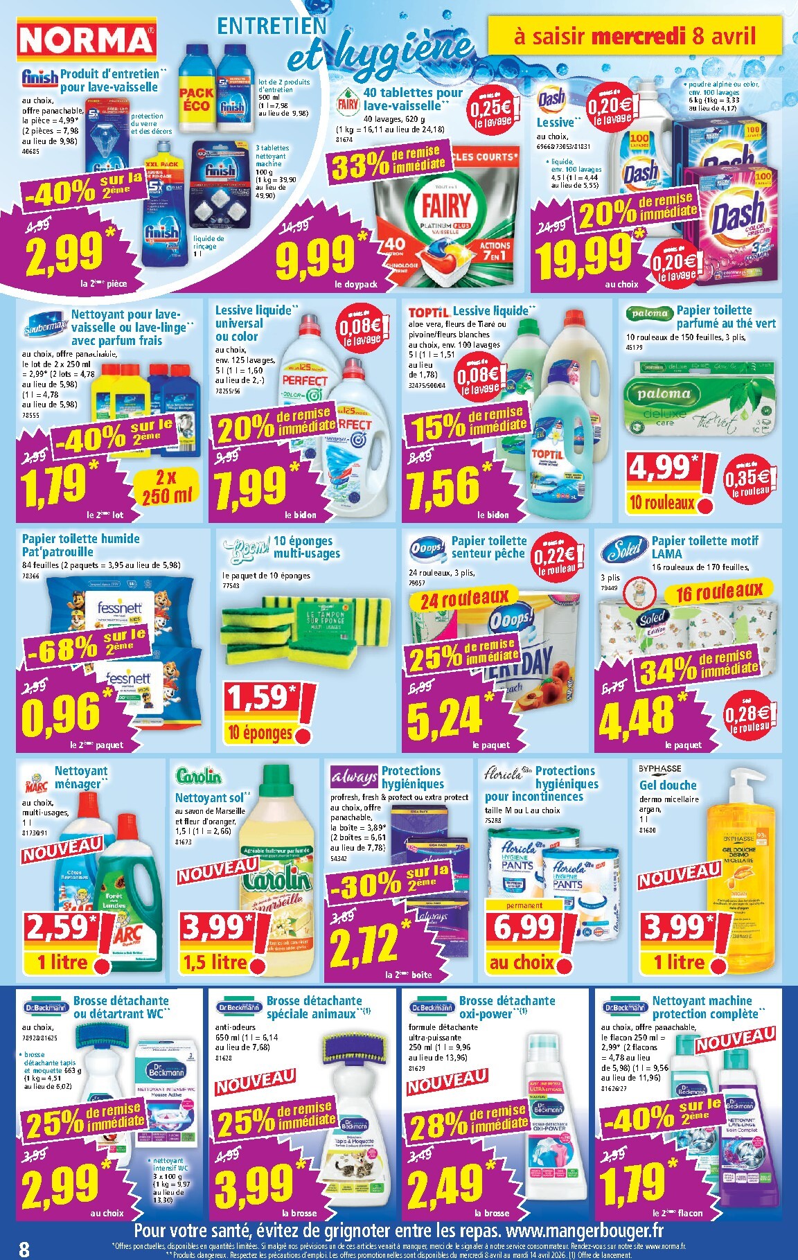 norma - Catalogue NORMA valable du 08/04/2026 au 14/04/2026 - page: 8