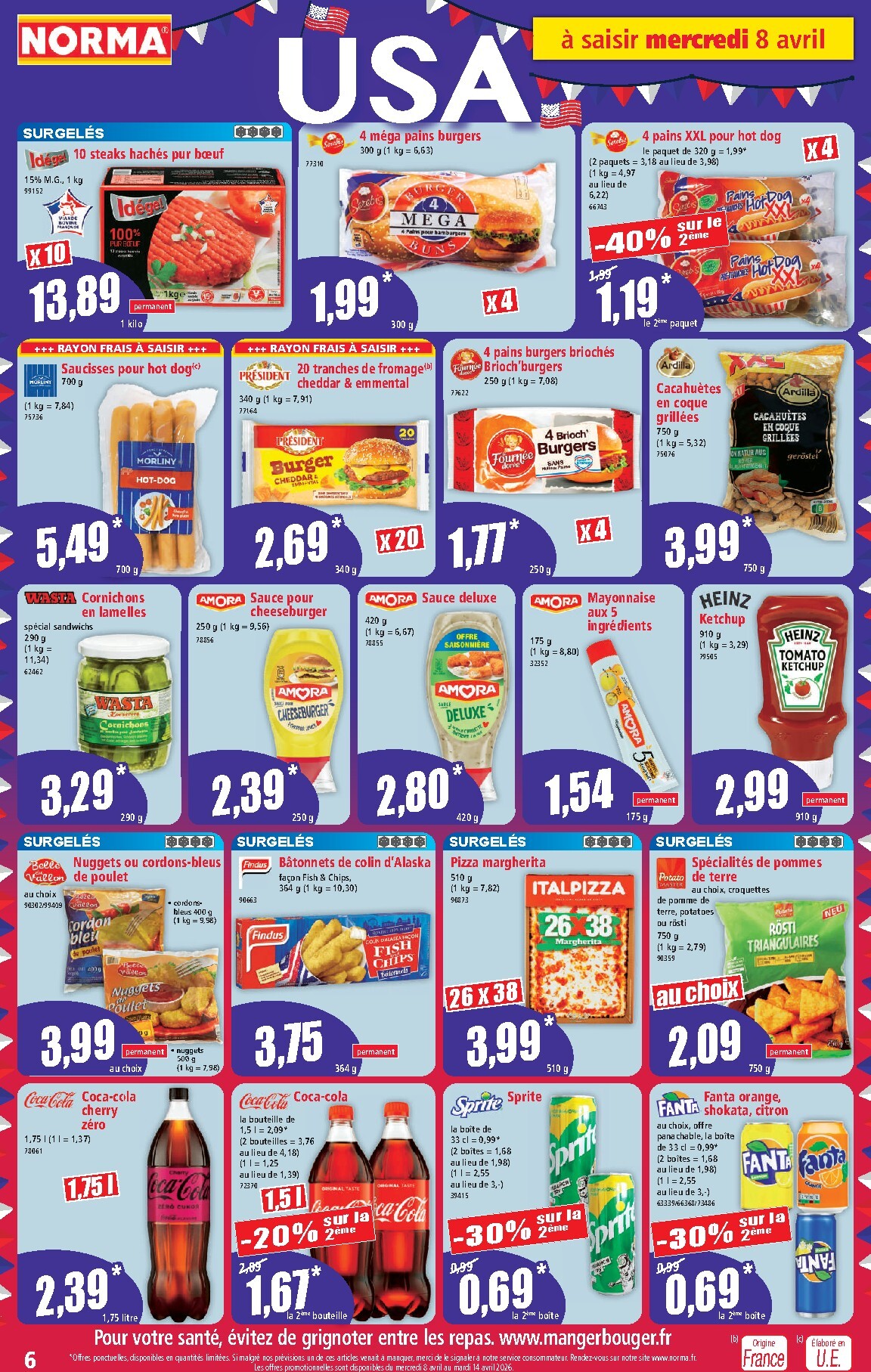 norma - Catalogue NORMA valable du 08/04/2026 au 14/04/2026 - page: 6
