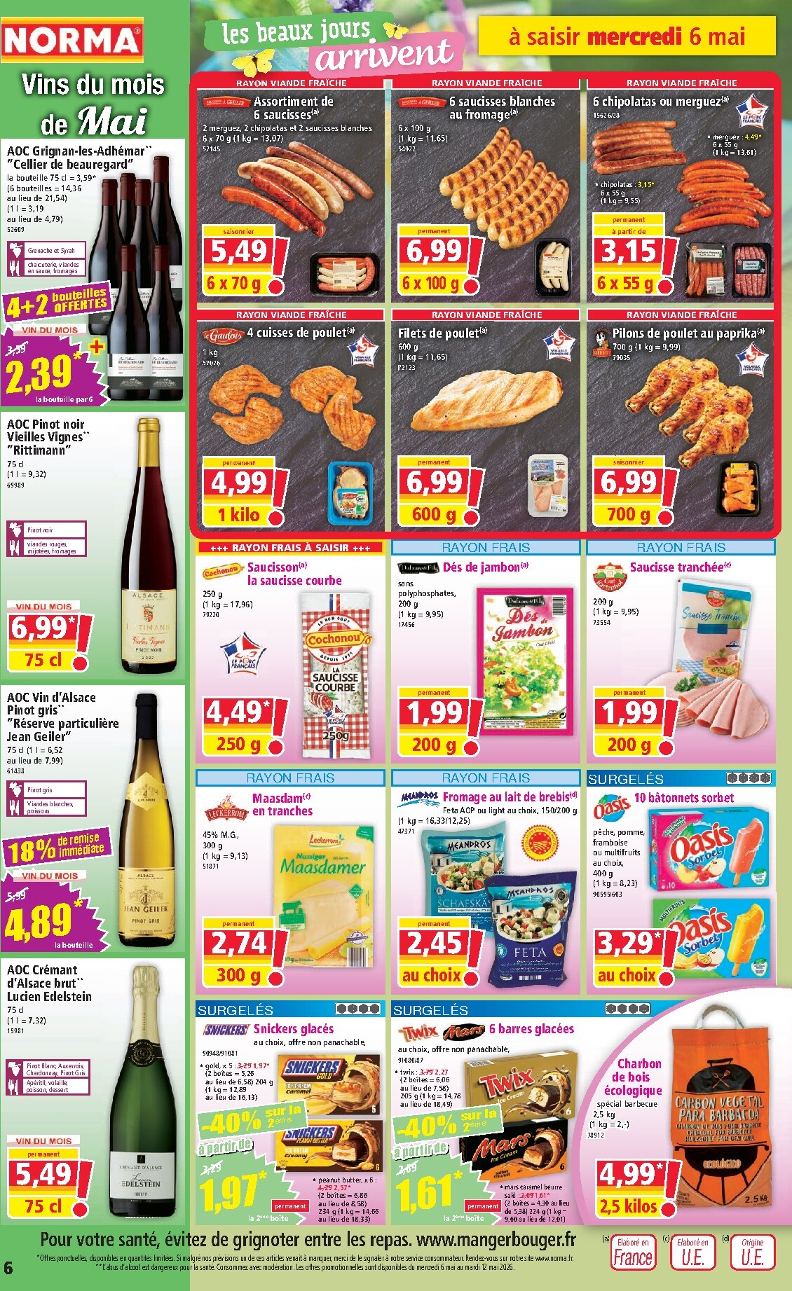 norma - Current NORMA leaflet valid from de jeudi 30/04/2026 to du mercredi 06/05/2026 - page: 6