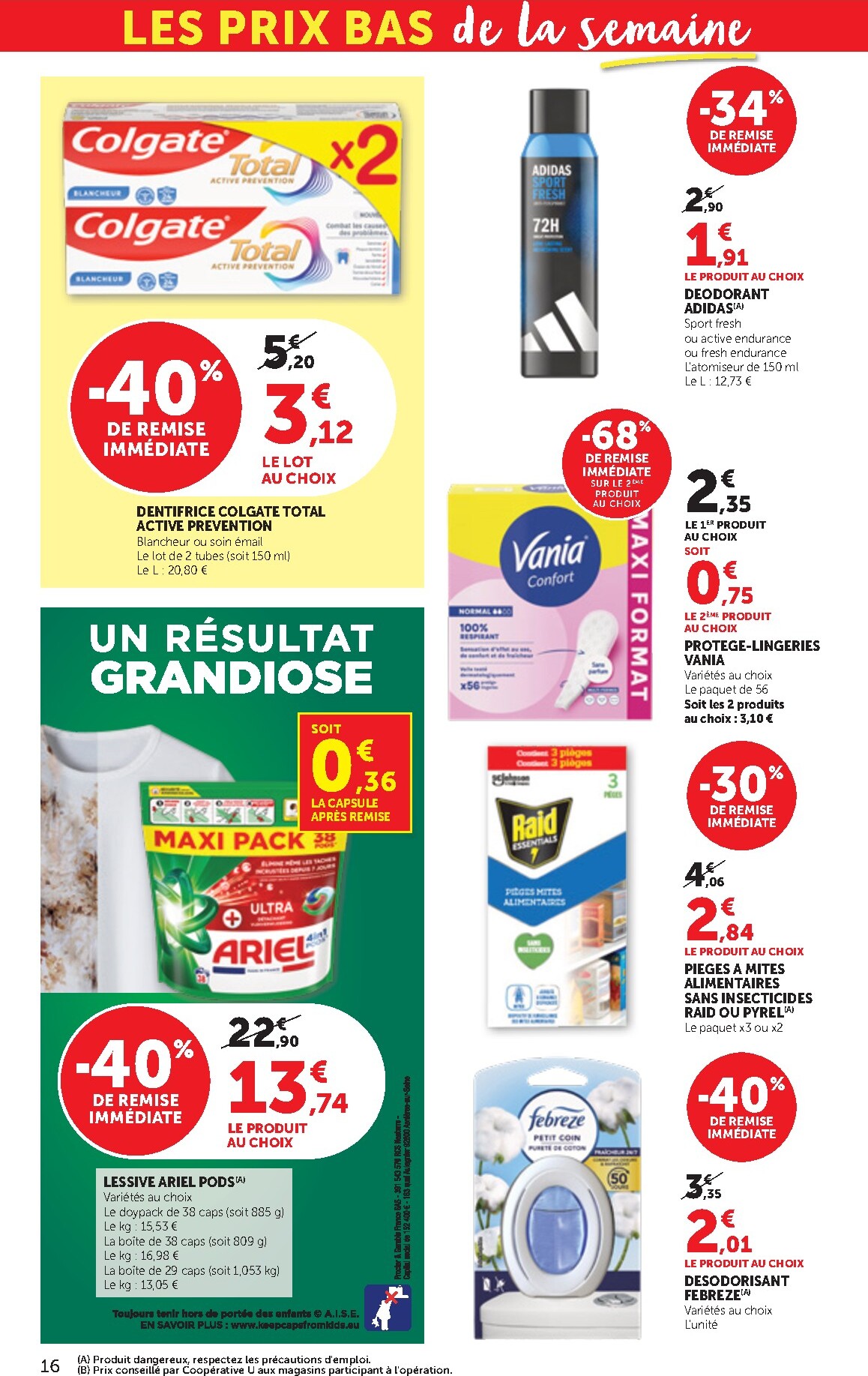 bi1 - Current Bi1 - Supermarché leaflet valid from du mardi 02/06/2026 to du dimanche 14/06/2026 - page: 16