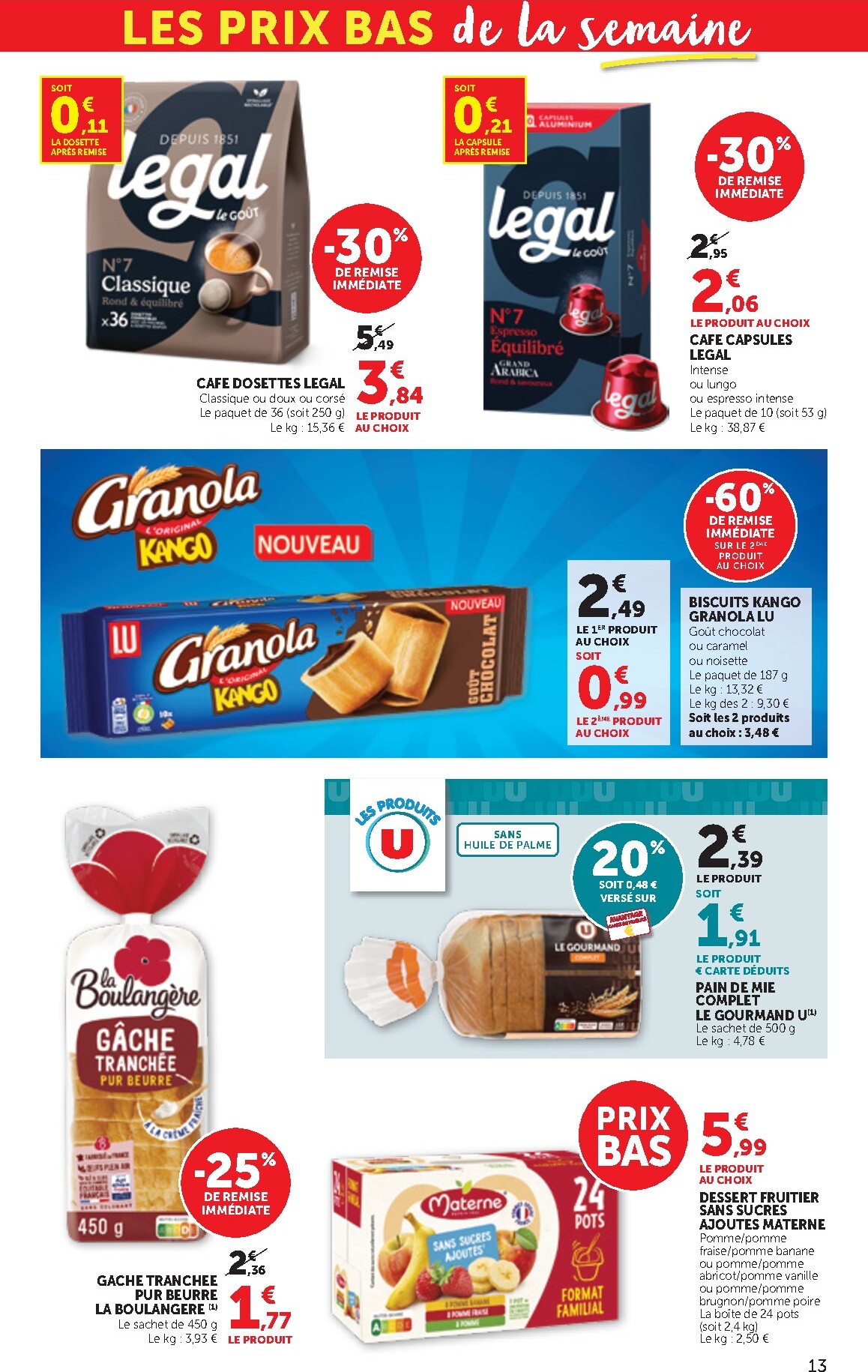 bi1 - Current Bi1 - Supermarché leaflet valid from du mardi 02/06/2026 to du dimanche 14/06/2026 - page: 13
