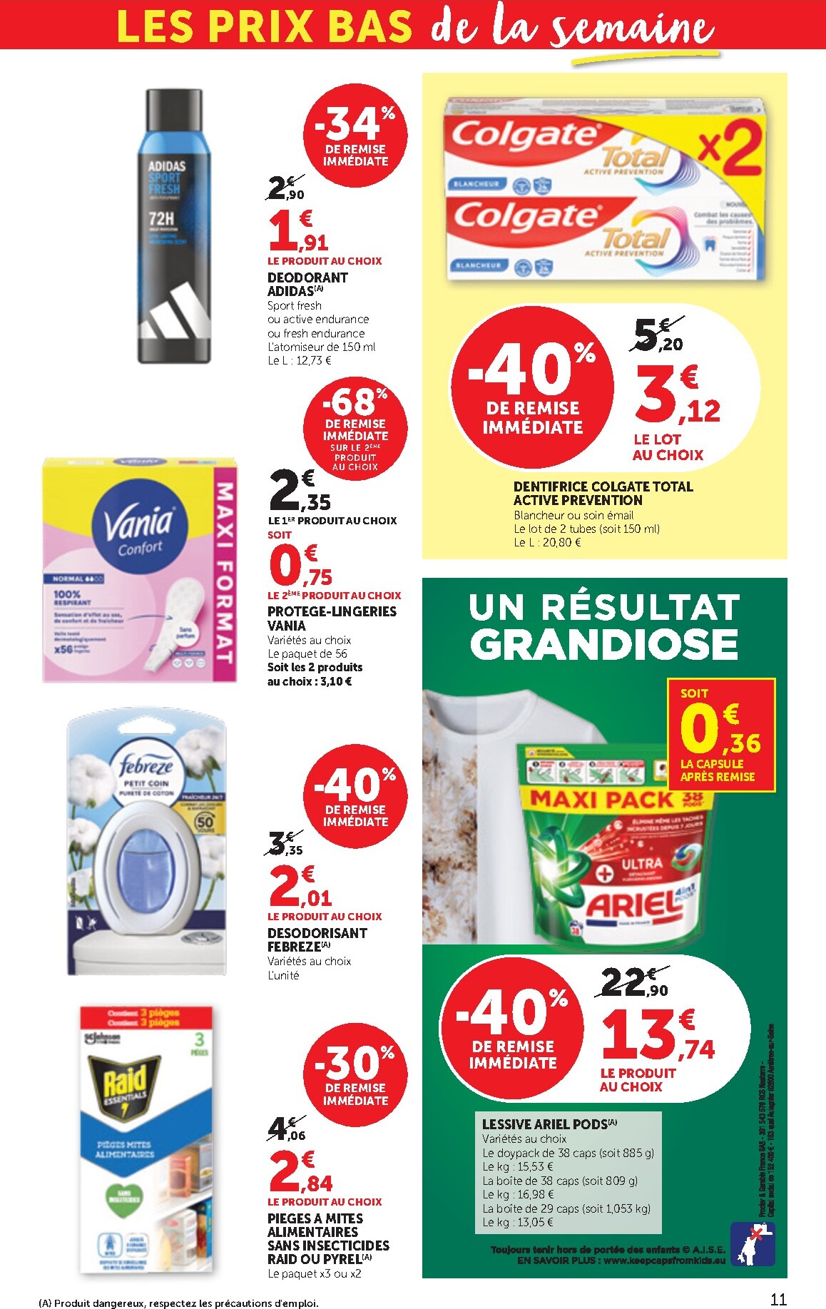 bi1 - Current Bi1 - Supermarché, Maxi Marché leaflet valid from du mardi 02/06/2026 to du dimanche 14/06/2026 - page: 11