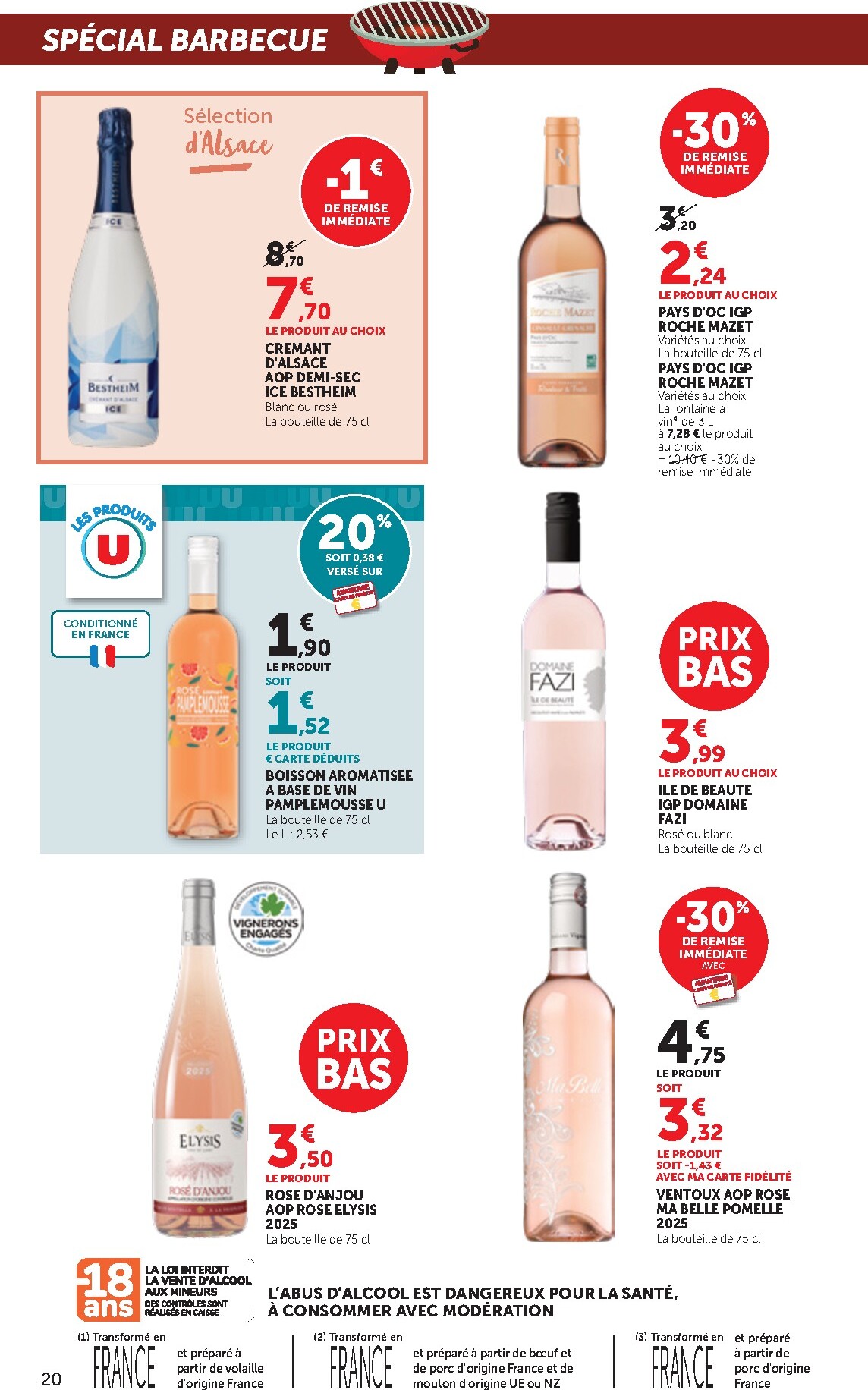 bi1 - Current Bi1 Supermarché leaflet valid from du mardi 02/06/2026 to du dimanche 14/06/2026 - page: 20
