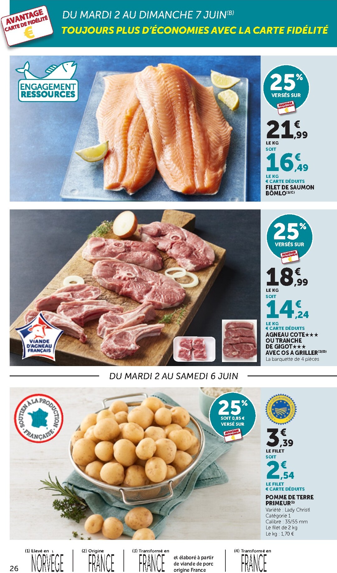 bi1 - Current Bi1 Supermarché leaflet valid from du mardi 02/06/2026 to du dimanche 14/06/2026 - page: 26
