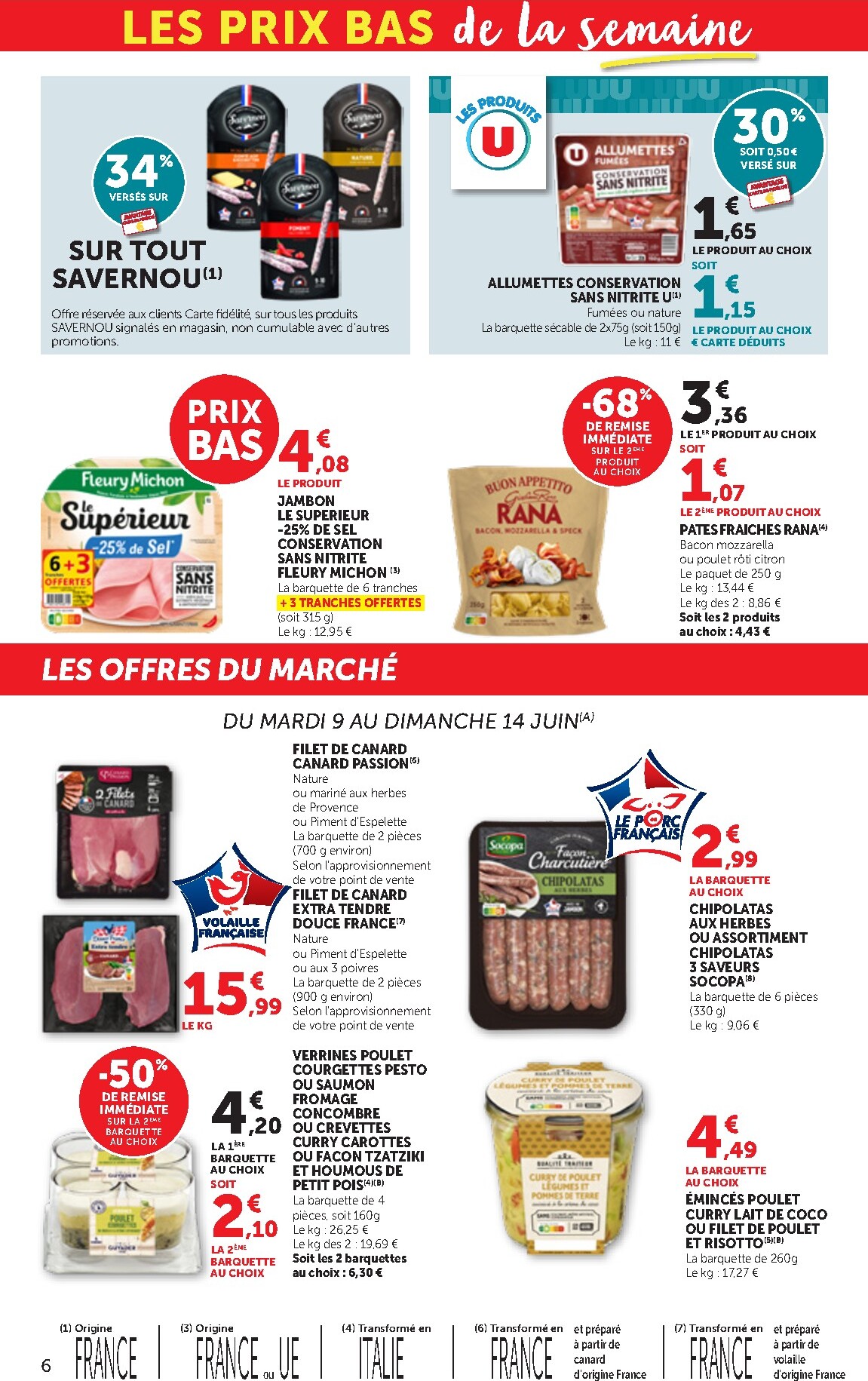 bi1 - Current Bi1 - Supermarché, Maxi Marché leaflet valid from du mardi 09/06/2026 to du dimanche 21/06/2026 - page: 6