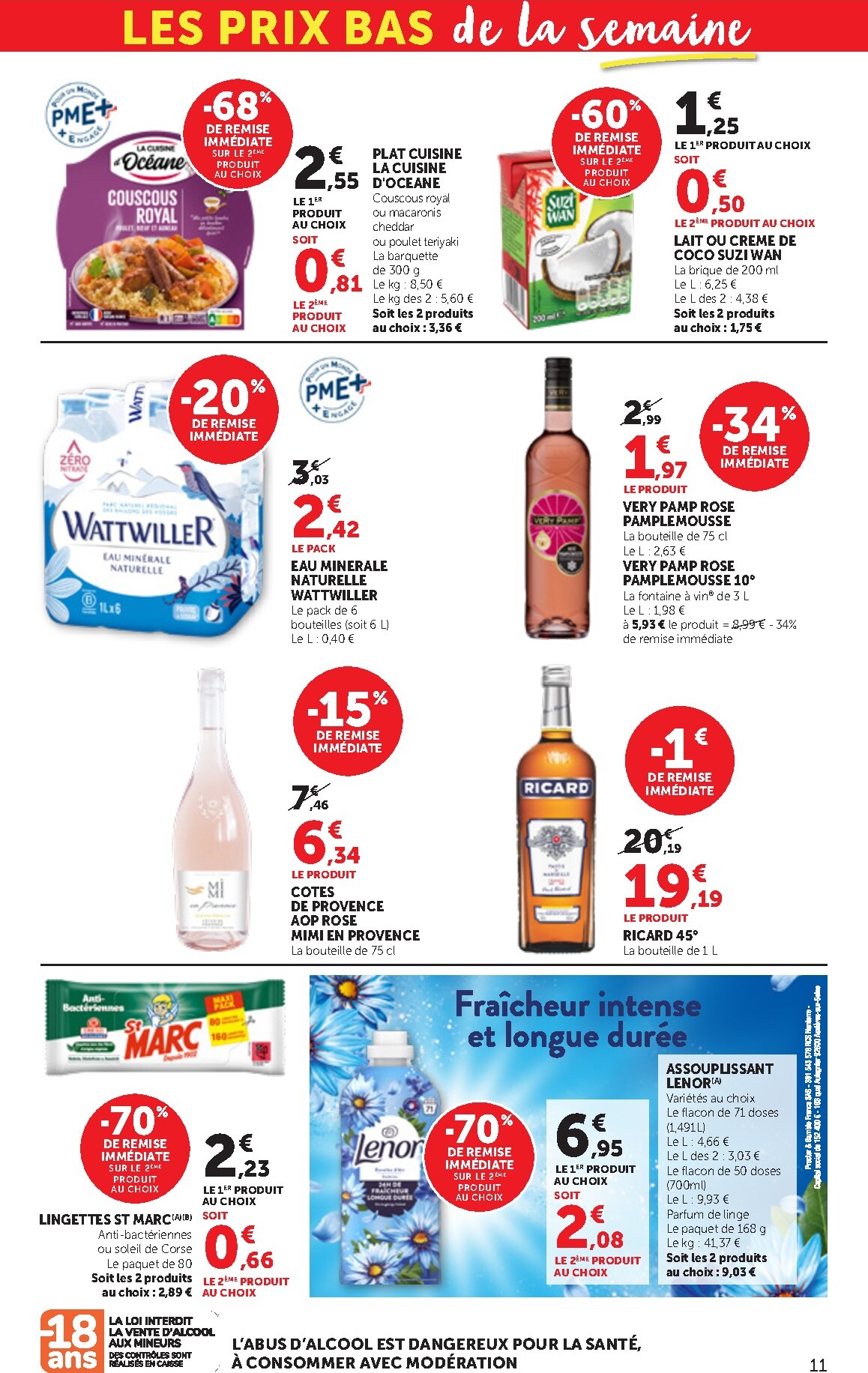 bi1 - Current Bi1 - Supermarché, Maxi Marché leaflet valid from du mardi 09/06/2026 to du dimanche 21/06/2026 - page: 11