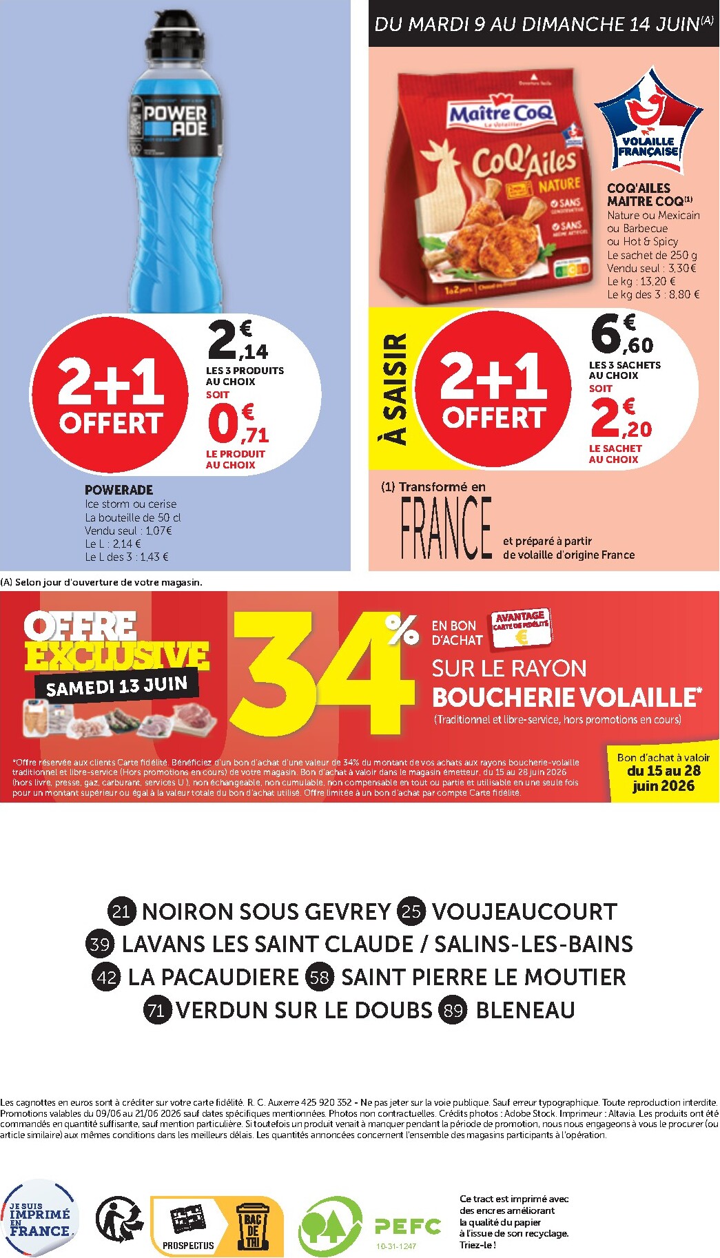 bi1 - Current Bi1 - Supermarché leaflet valid from du mardi 09/06/2026 to du dimanche 21/06/2026 - page: 18