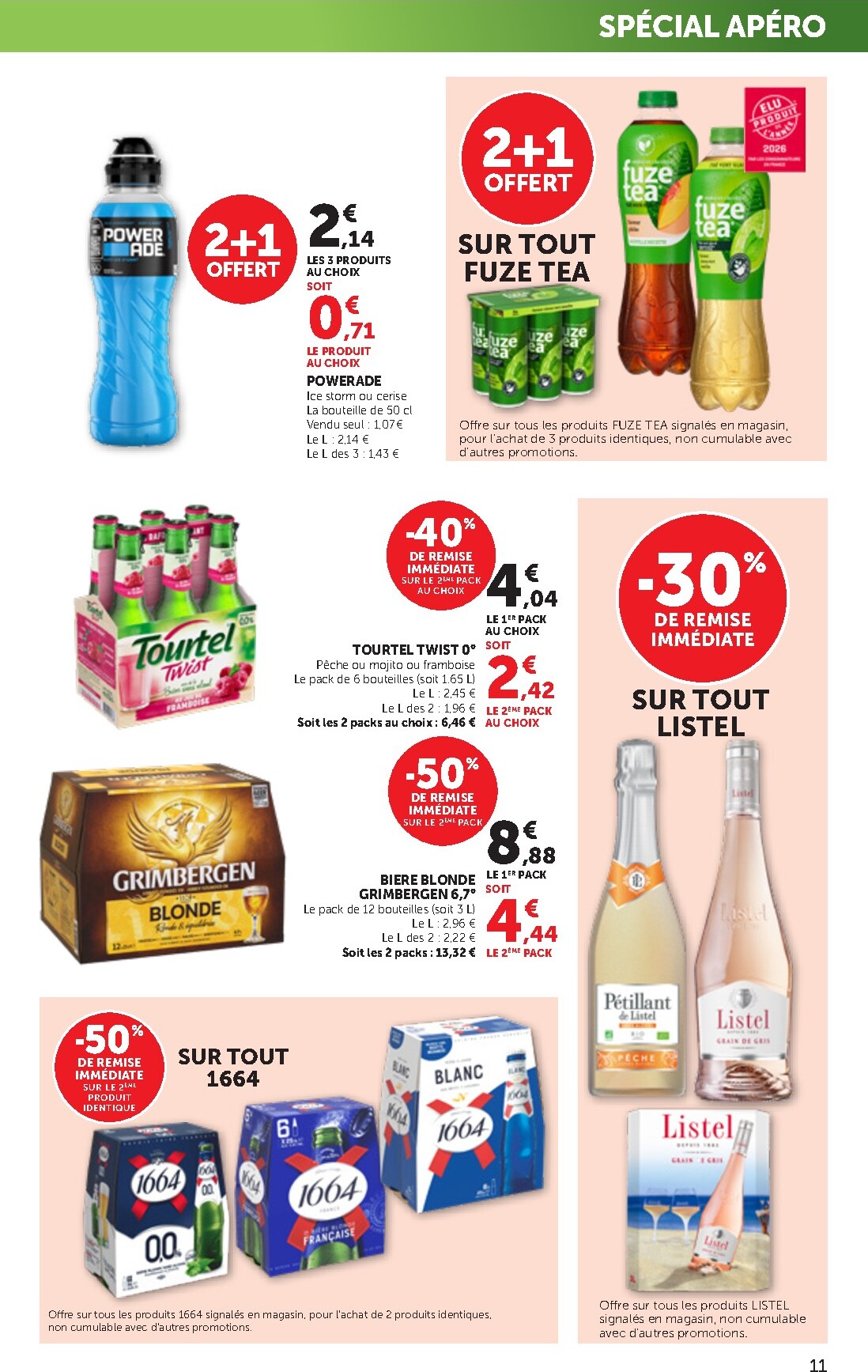 bi1 - Current Bi1 - Supermarché leaflet valid from du mardi 09/06/2026 to du dimanche 21/06/2026 - page: 11