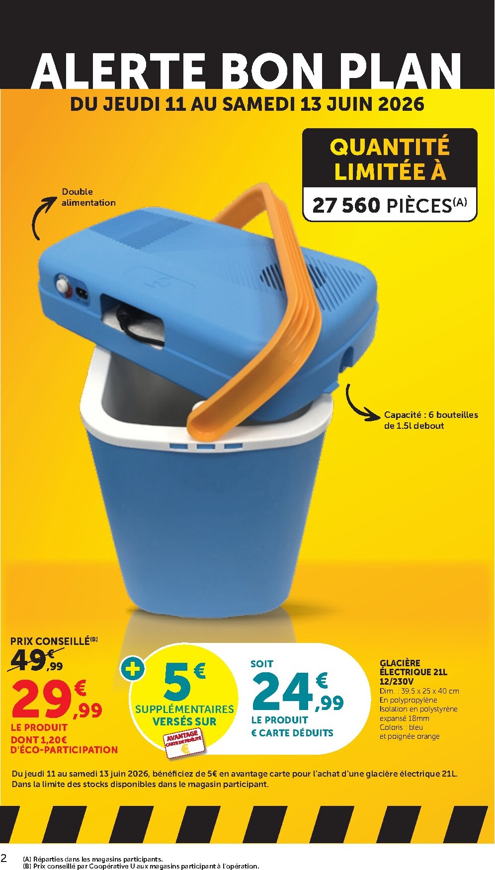 bi1 - Current Bi1 - Supermarché leaflet valid from du mardi 09/06/2026 to du dimanche 21/06/2026 - page: 2