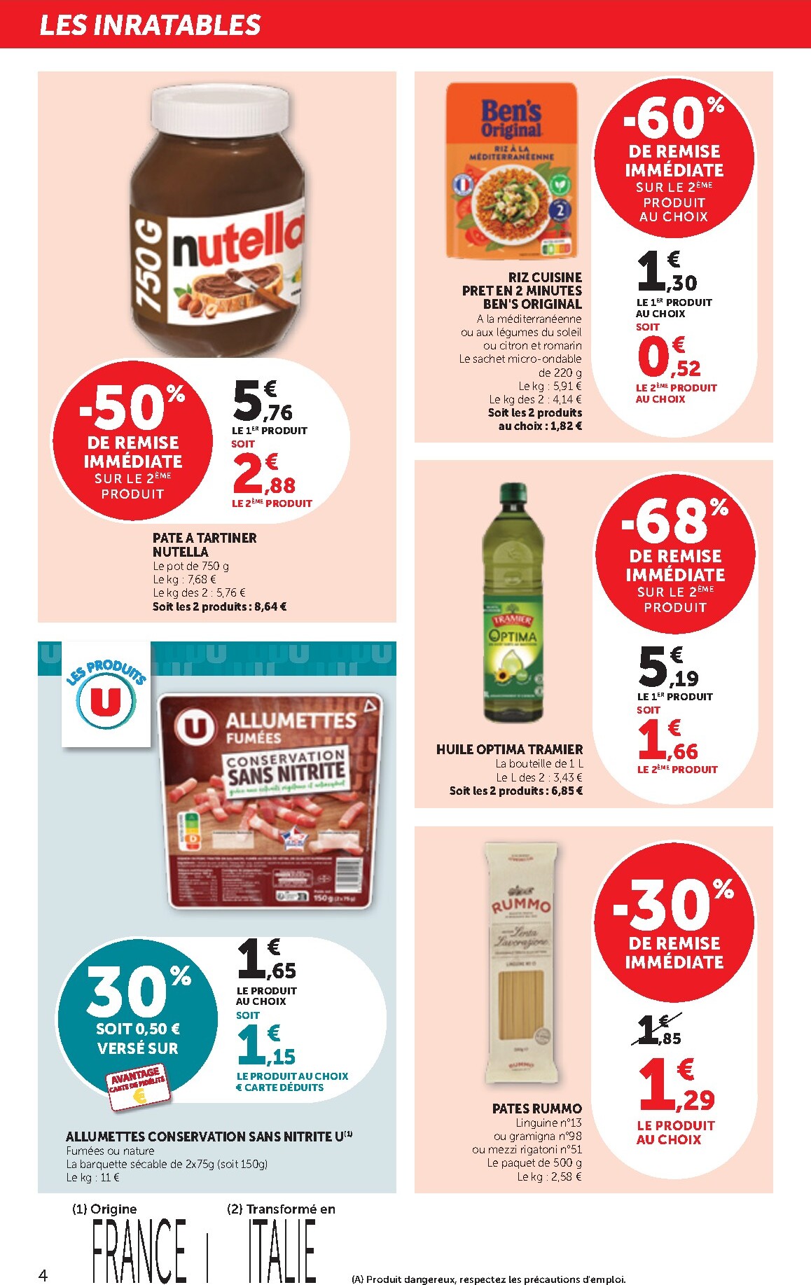 bi1 - Current Bi1 leaflet valid from du mardi 09/06/2026 to du dimanche 21/06/2026 - page: 4