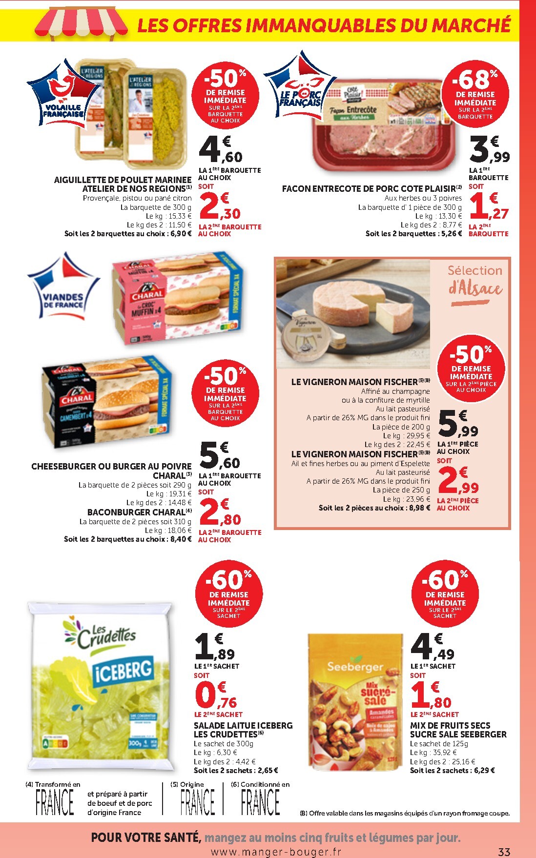 bi1 - Current Bi1 - Supermarché, Maxi Marché leaflet valid from du mardi 16/06/2026 to du dimanche 28/06/2026 - page: 33