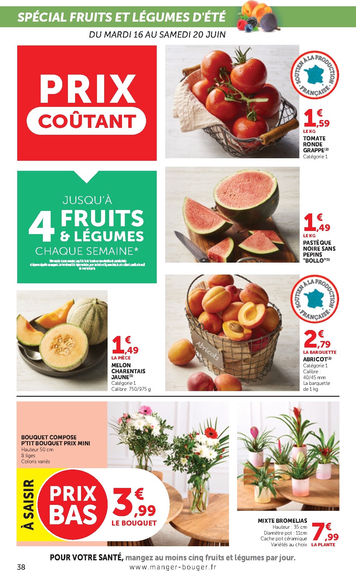 bi1 - Current Bi1 - Supermarché, Maxi Marché leaflet valid from du mardi 16/06/2026 to du dimanche 28/06/2026 - page: 38