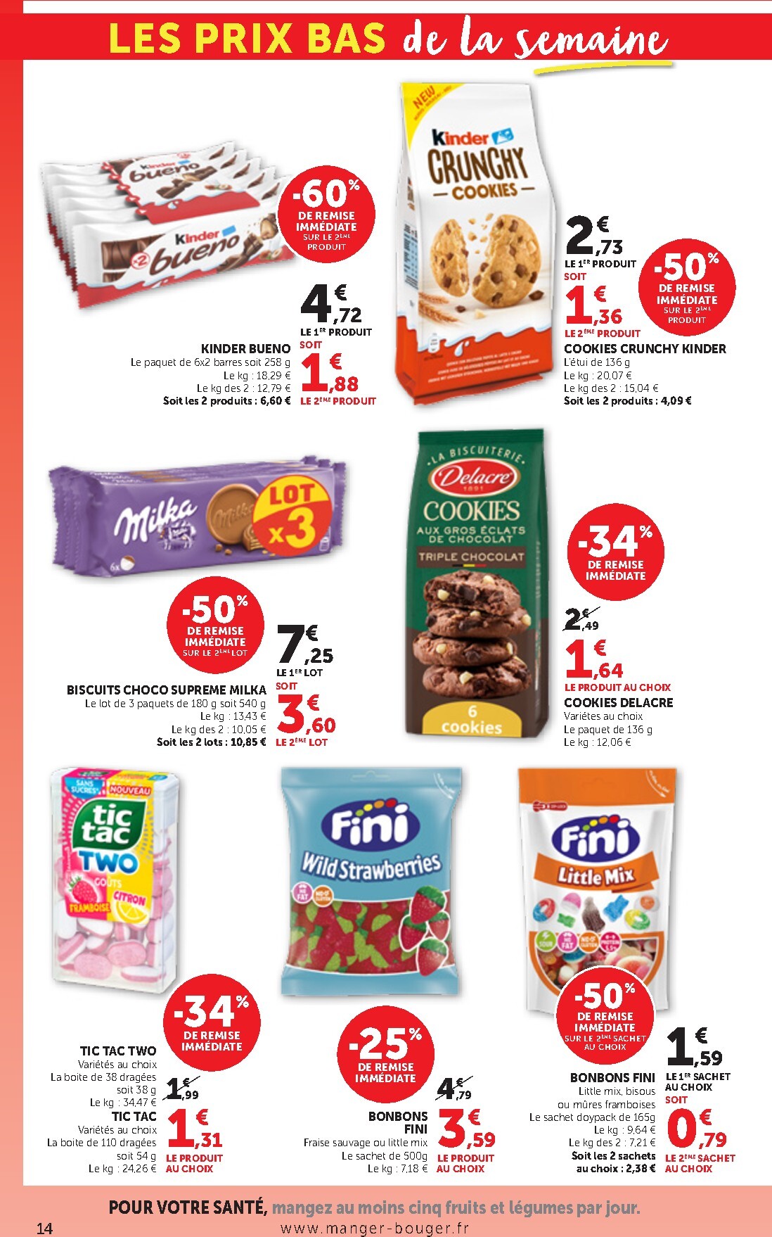 bi1 - Current Bi1 - Supermarché, Maxi Marché leaflet valid from du mardi 16/06/2026 to du dimanche 28/06/2026 - page: 14