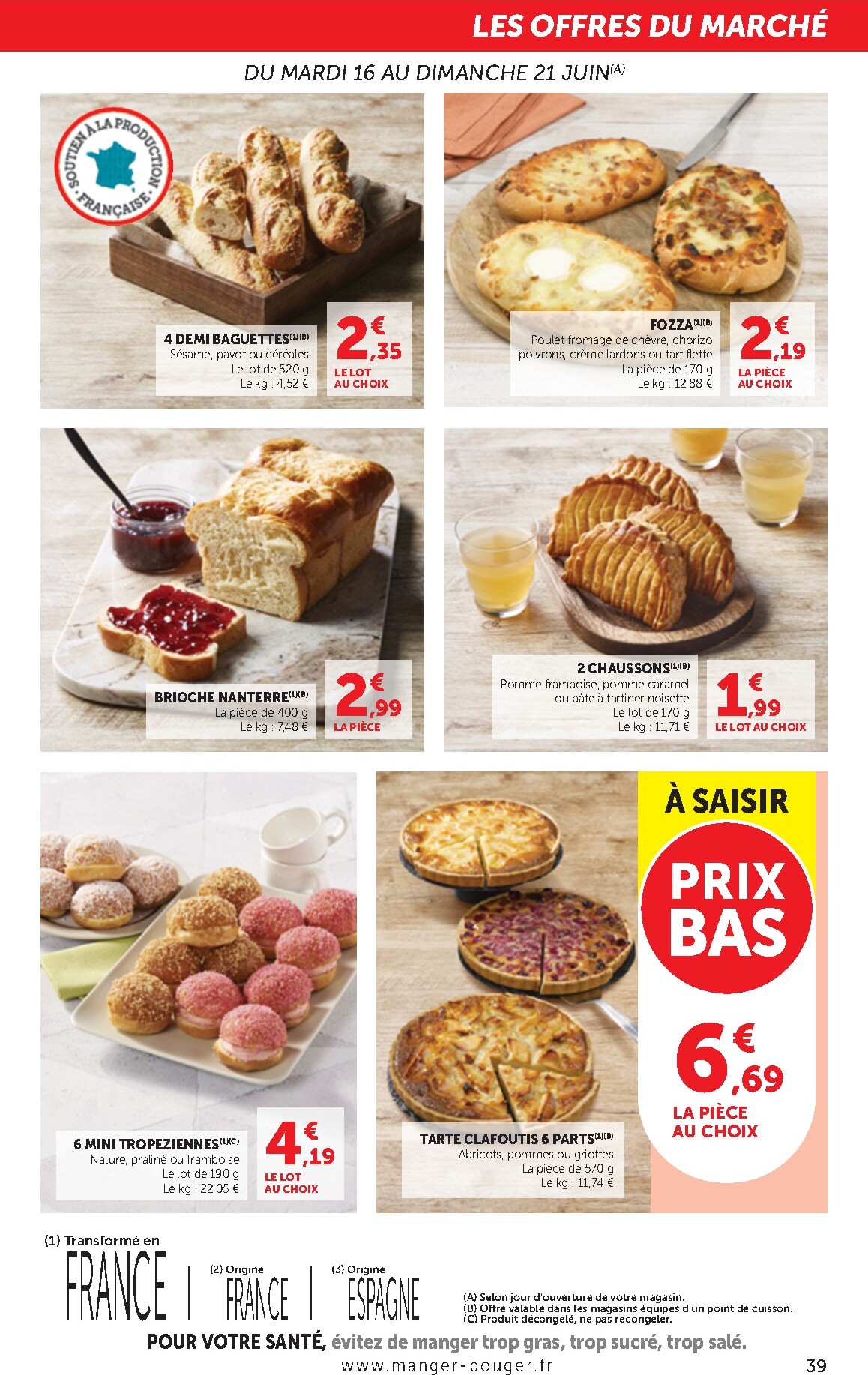 bi1 - Current Bi1 - Supermarché, Maxi Marché leaflet valid from du mardi 16/06/2026 to du dimanche 28/06/2026 - page: 39