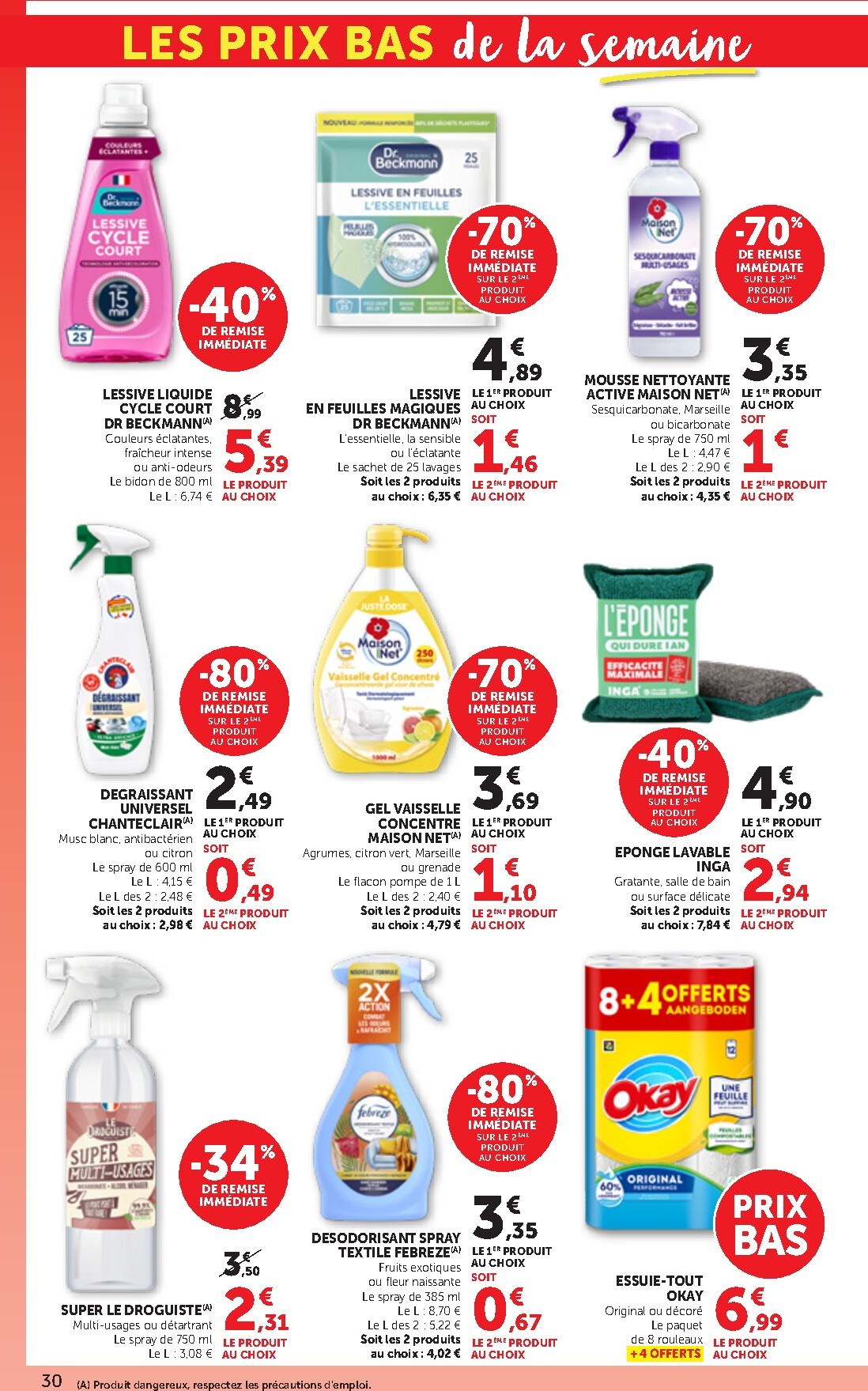 bi1 - Current Bi1 - Supermarché, Maxi Marché leaflet valid from du mardi 16/06/2026 to du dimanche 28/06/2026 - page: 30