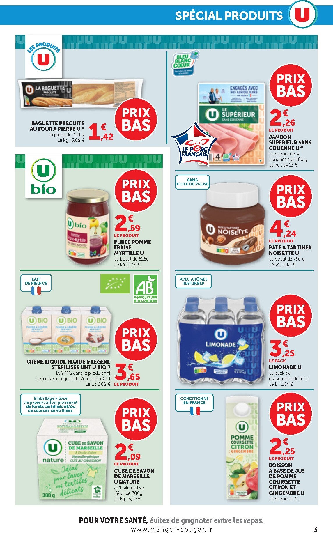 bi1 - Current Bi1 - Supermarché, Maxi Marché leaflet valid from du mardi 16/06/2026 to du dimanche 28/06/2026 - page: 3