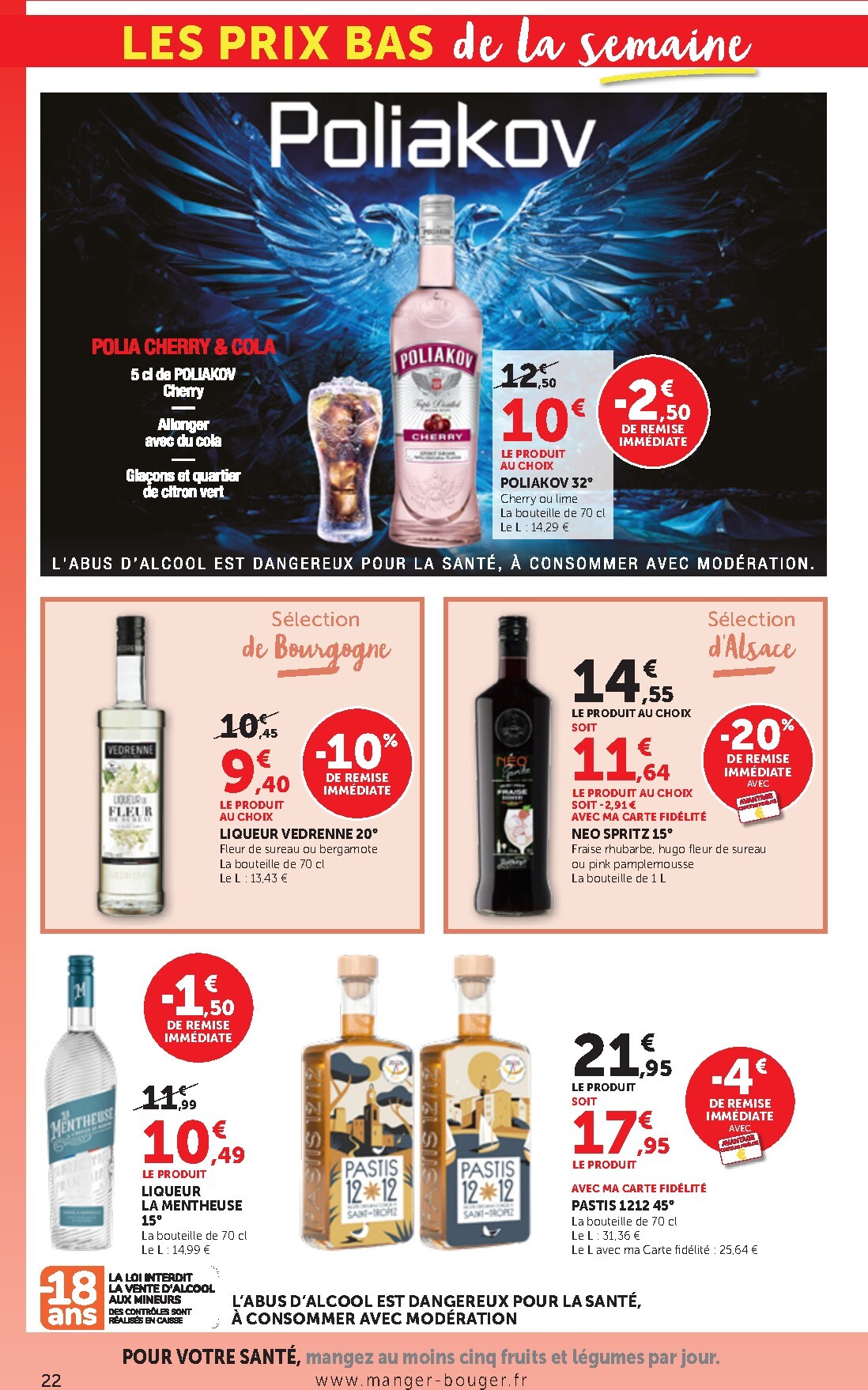 bi1 - Current Bi1 - Supermarché, Maxi Marché leaflet valid from du mardi 16/06/2026 to du dimanche 28/06/2026 - page: 22