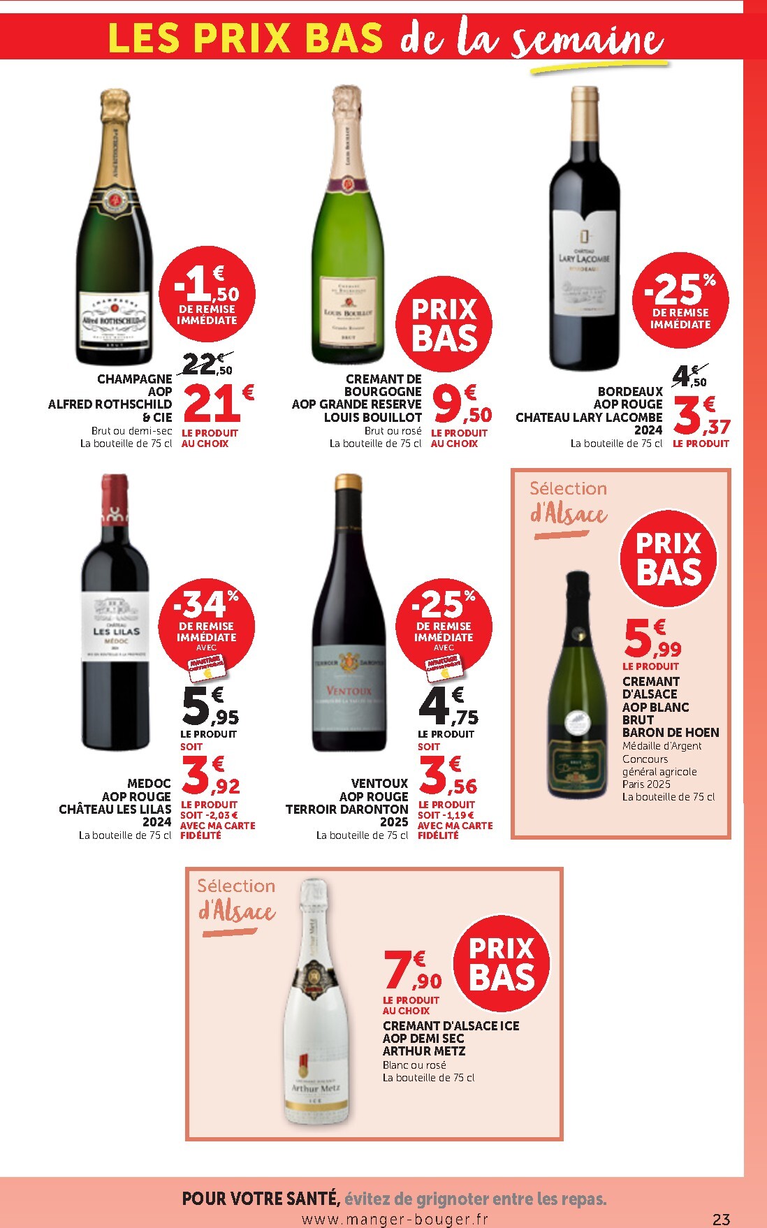 bi1 - Current Bi1 - Supermarché, Maxi Marché leaflet valid from du mardi 16/06/2026 to du dimanche 28/06/2026 - page: 23