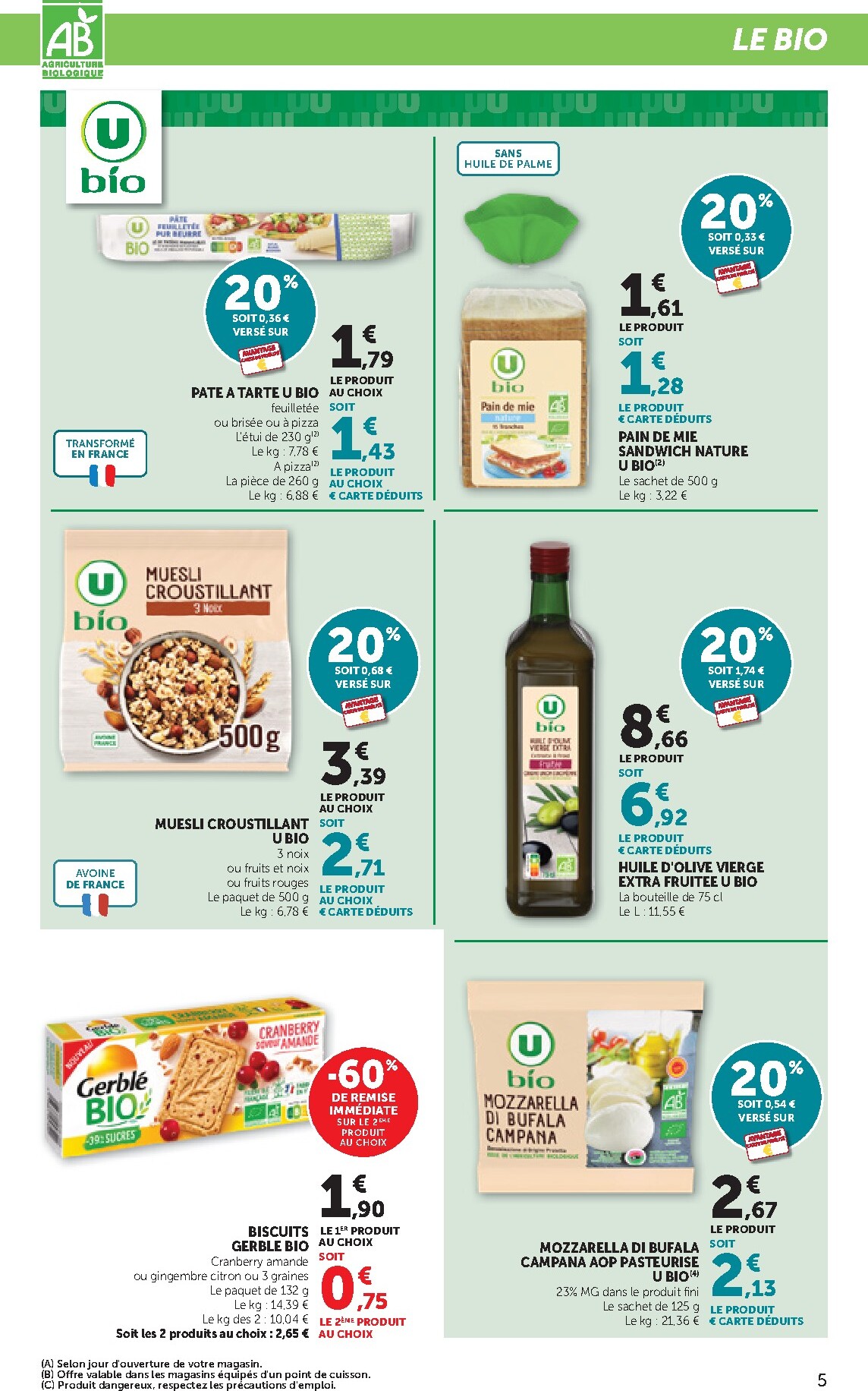 bi1 - Current Bi1 - Supermarché, Maxi Marché leaflet valid from du mardi 23/06/2026 to du dimanche 05/07/2026 - page: 5