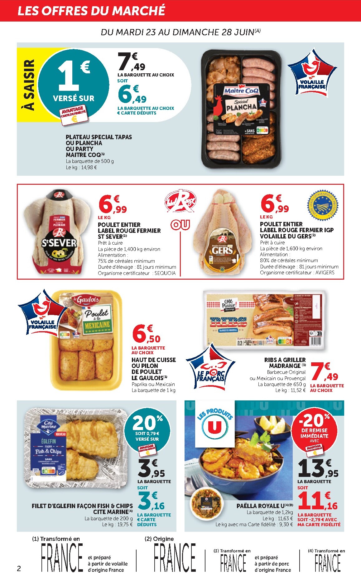 bi1 - Current Bi1 - Supermarché, Maxi Marché leaflet valid from du mardi 23/06/2026 to du dimanche 05/07/2026 - page: 2